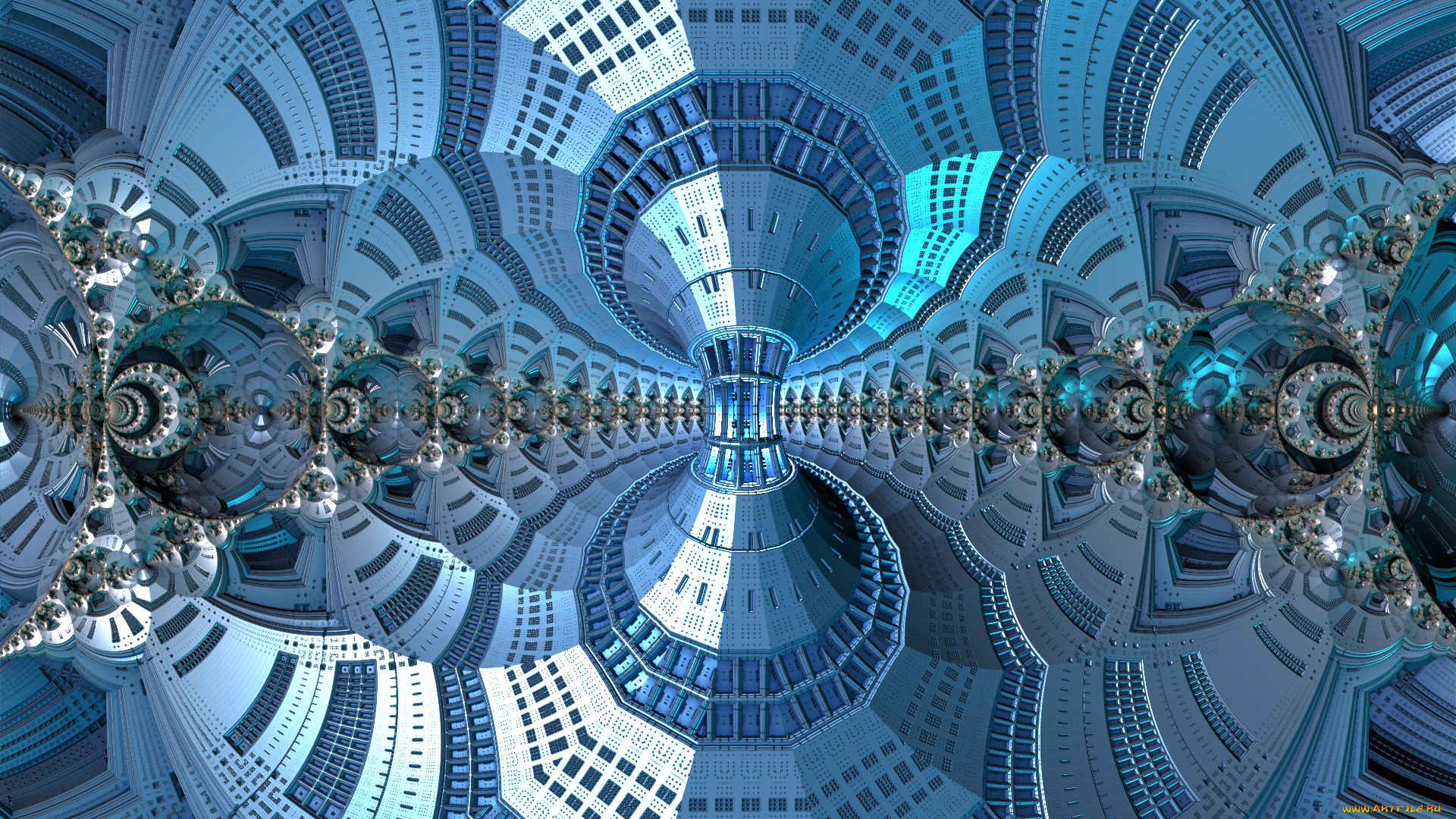 3д, графика, fractal, фракталы, фон, узор, цвет