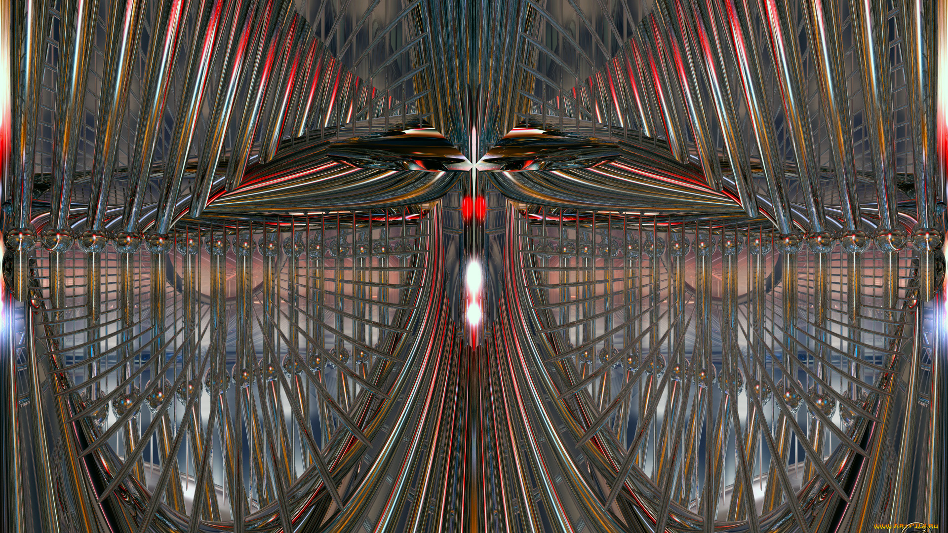 3д, графика, fractal, фракталы, узор, цвета, фон