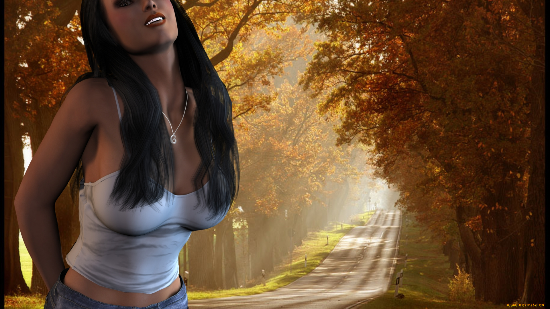 3д, графика, people, люди, девушка