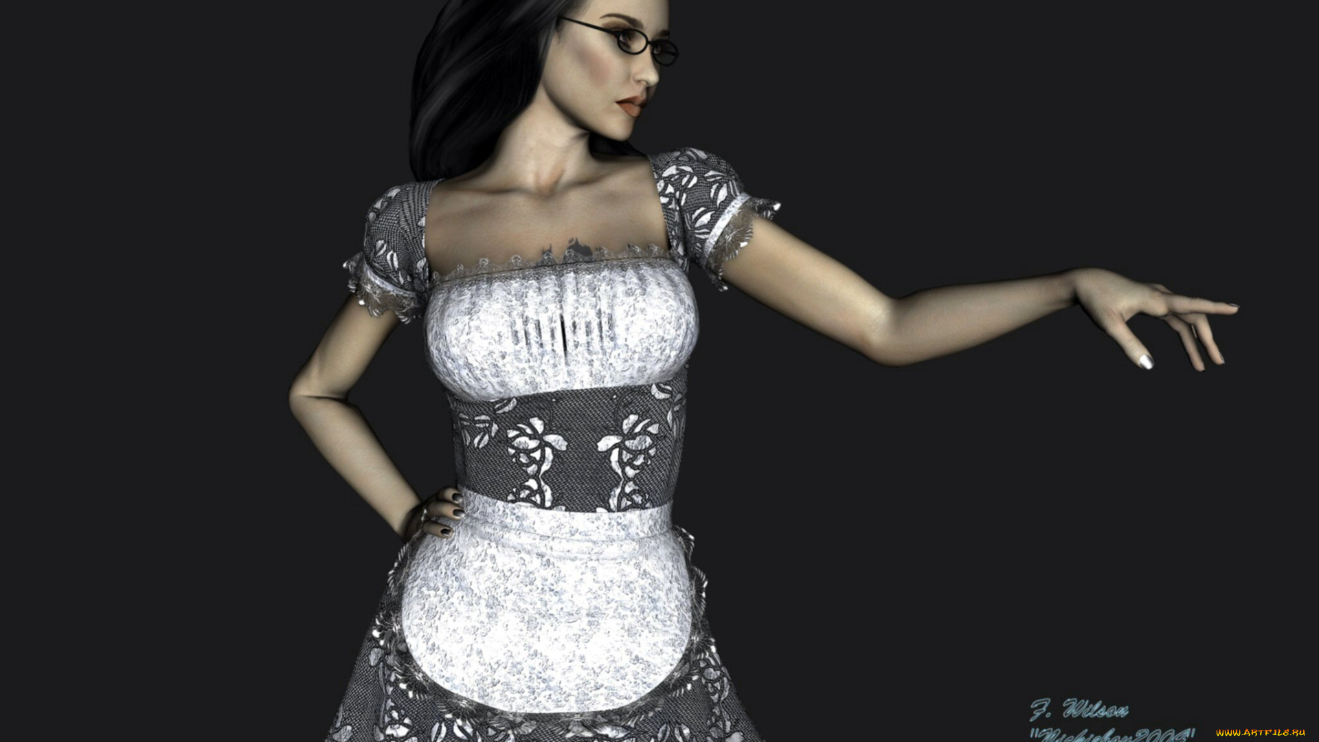 3д, графика, people, люди, девушка