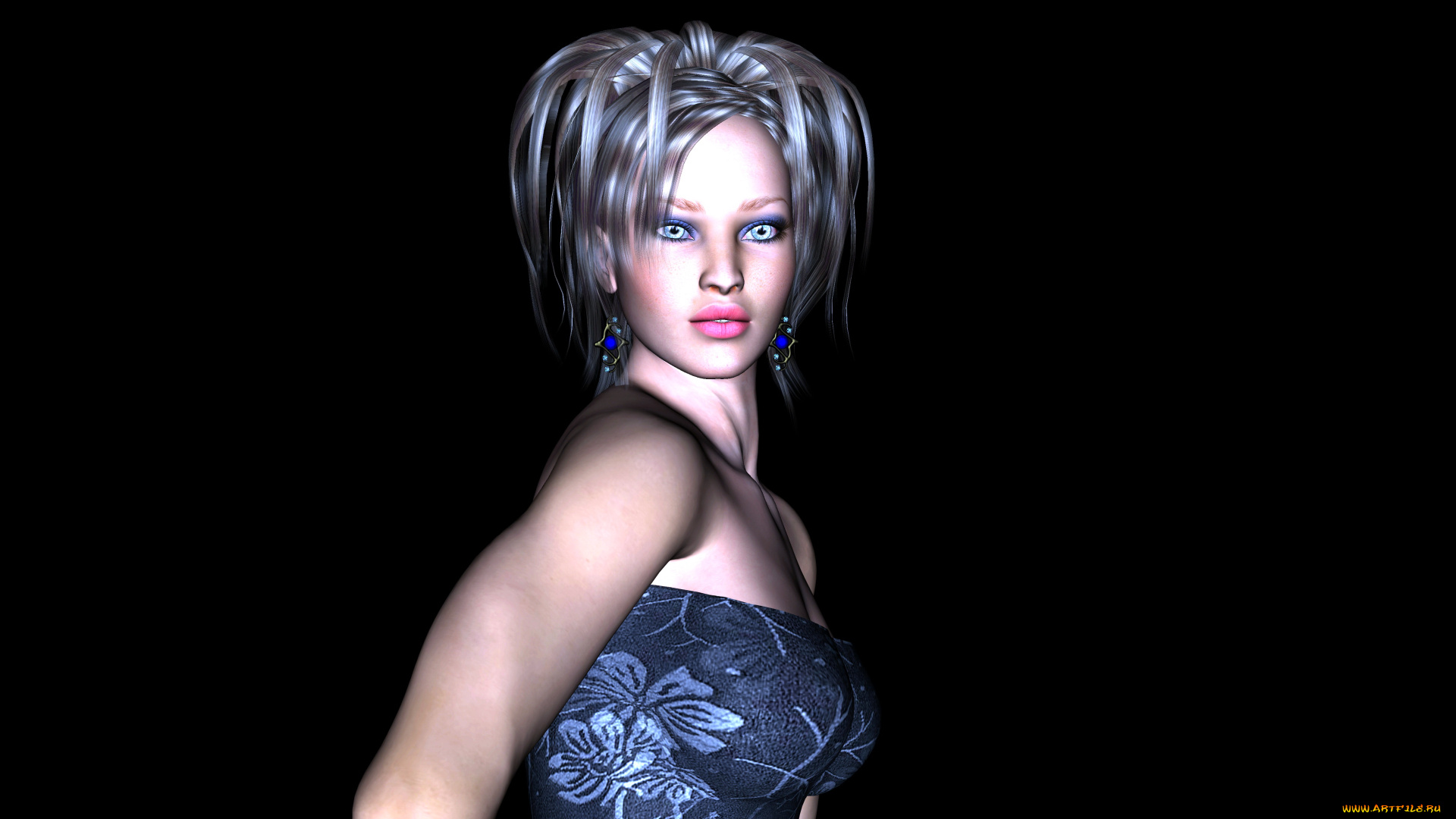 3д, графика, people, люди, девушка