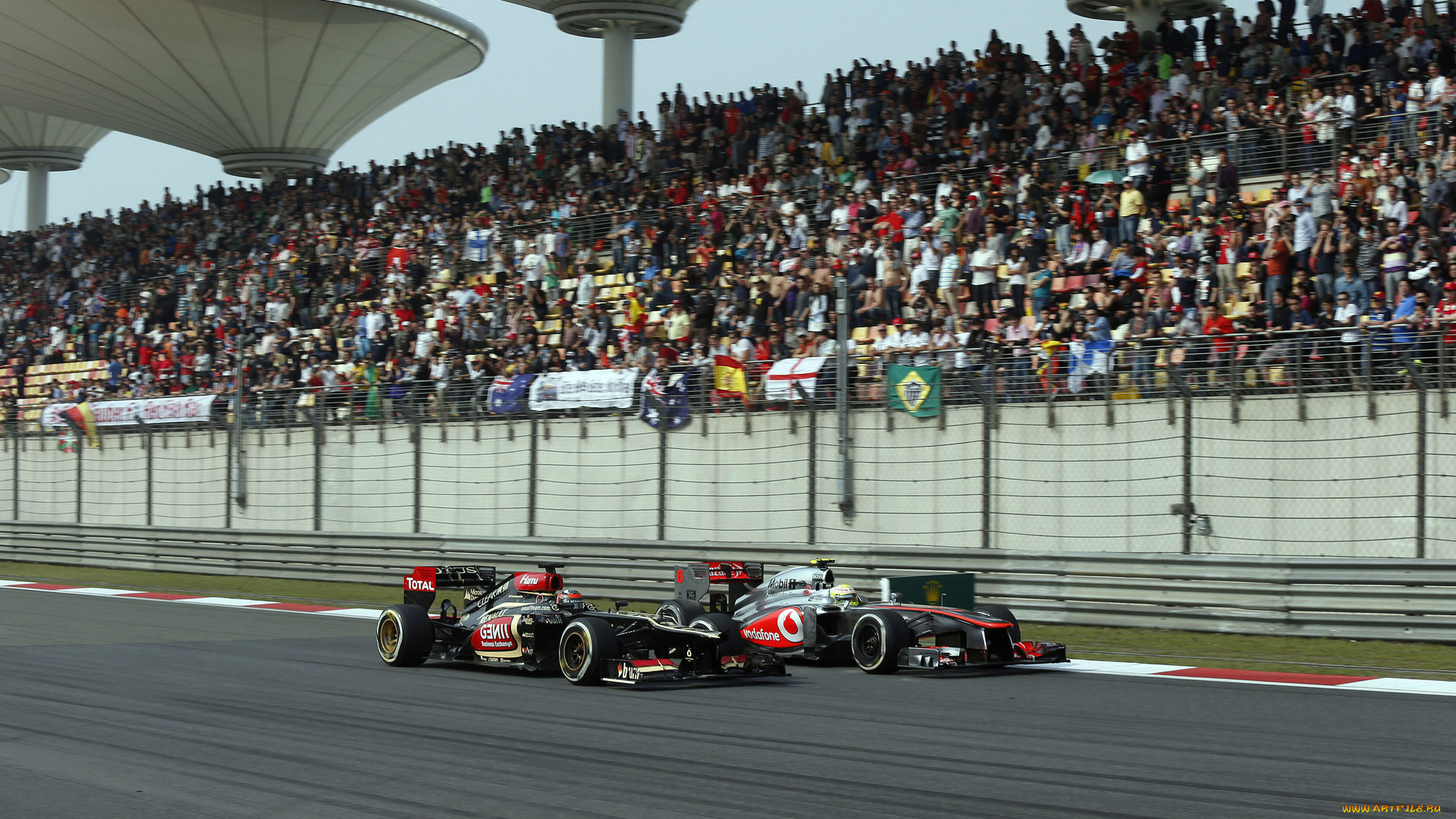 спорт, формула, grand, prix, железнодорожного, вокзала, шанхая, f1