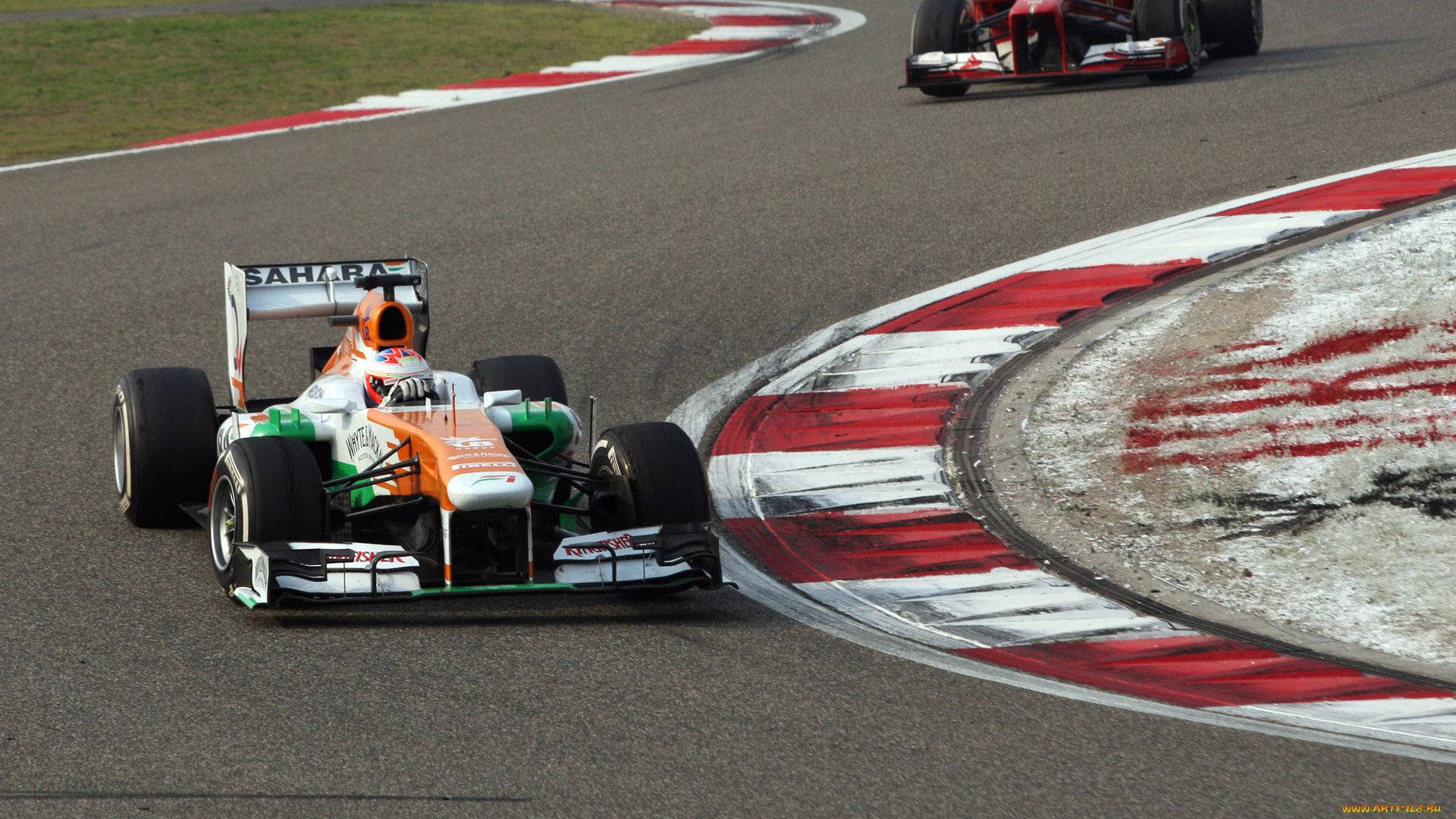 спорт, формула, железнодорожного, вокзала, шанхая, grand, prix, f1