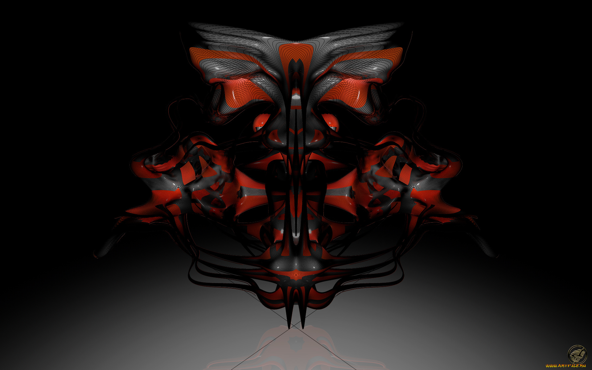 3д, графика, fractal, фракталы, фон, узор, цвета