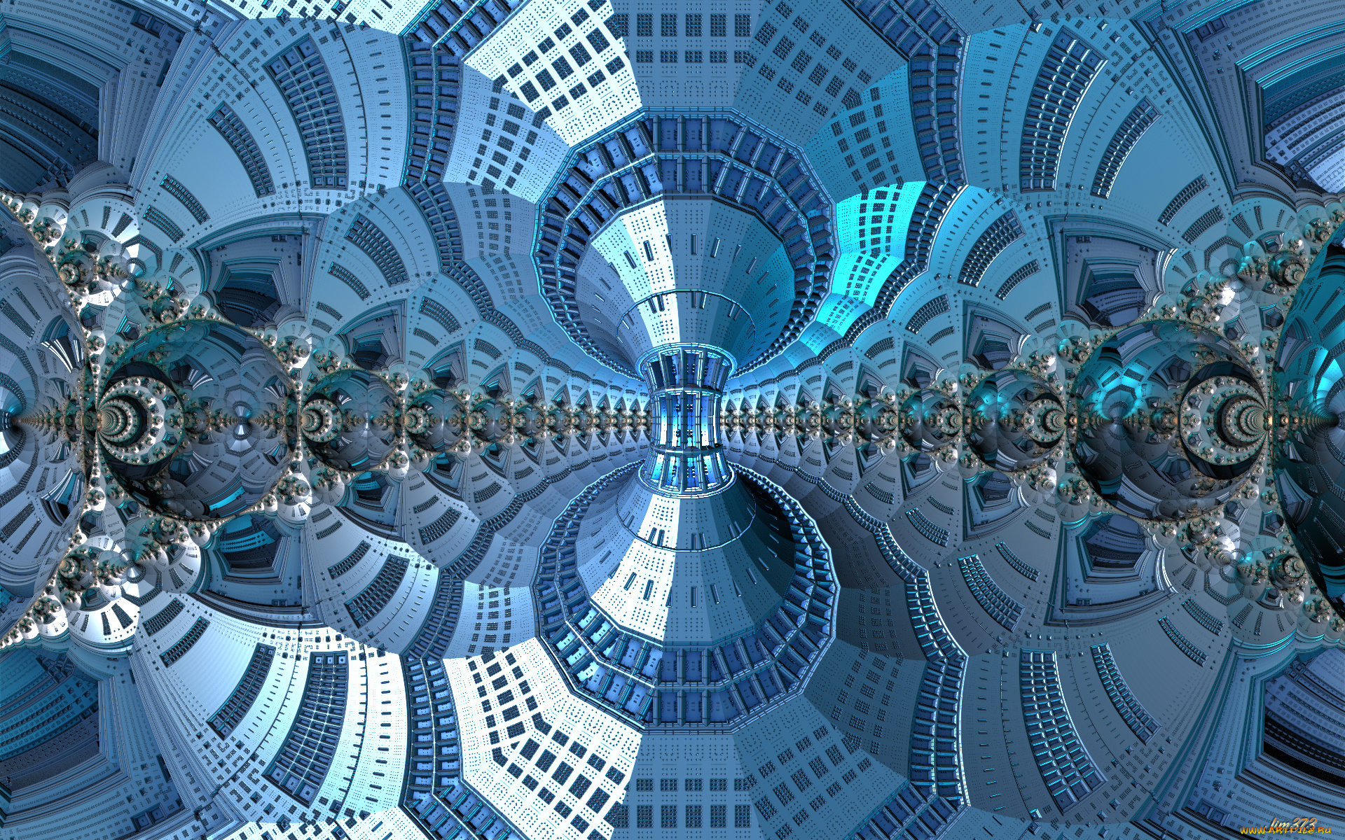 3д, графика, fractal, фракталы, фон, узор, цвет