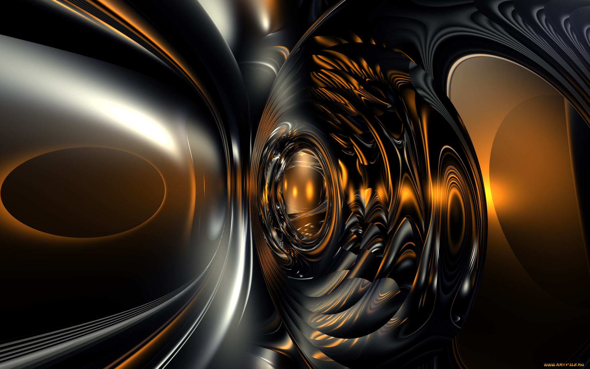 3д, графика, fractal, фракталы, фон, узор, цвет