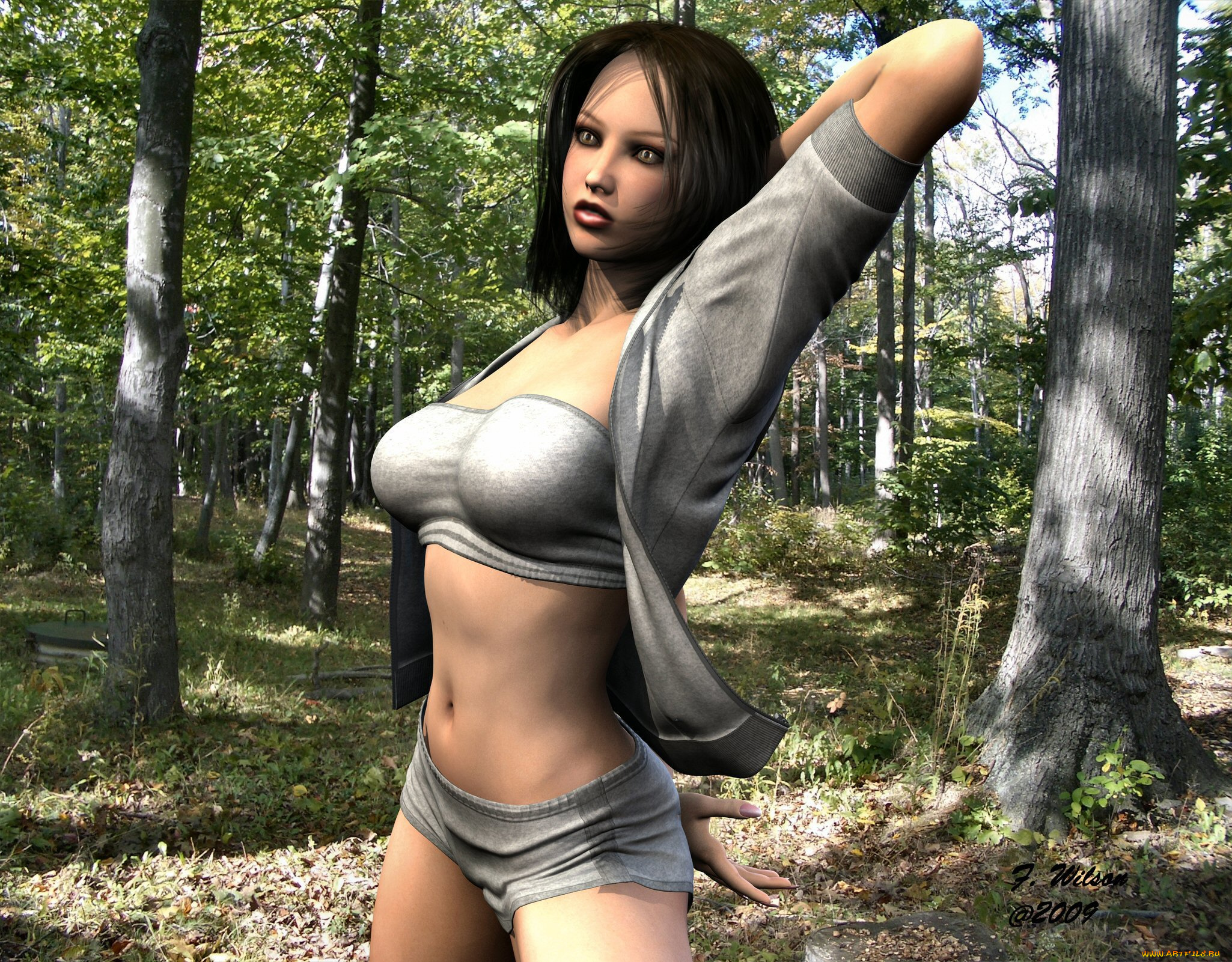 3д, графика, people, люди, девушка