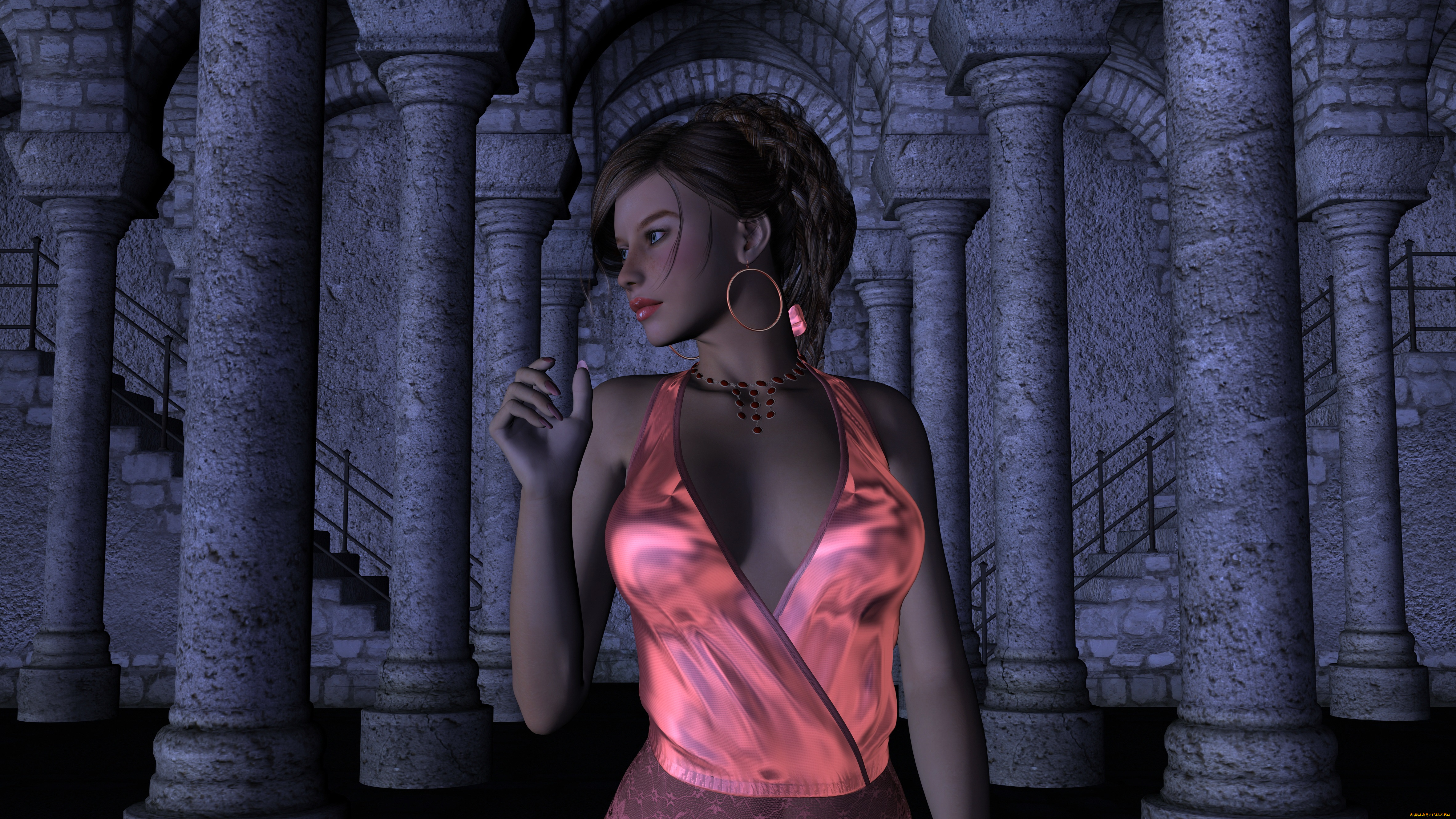 3д, графика, people, люди, девушка