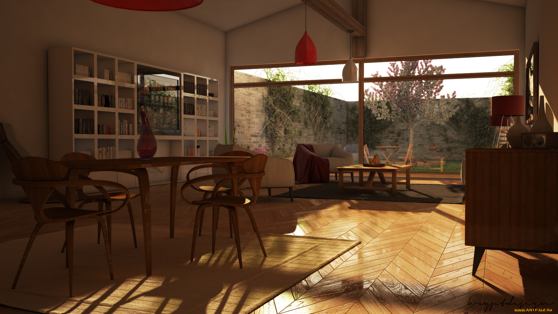3д, графика, realism, , реализм, комната, столы, кресла