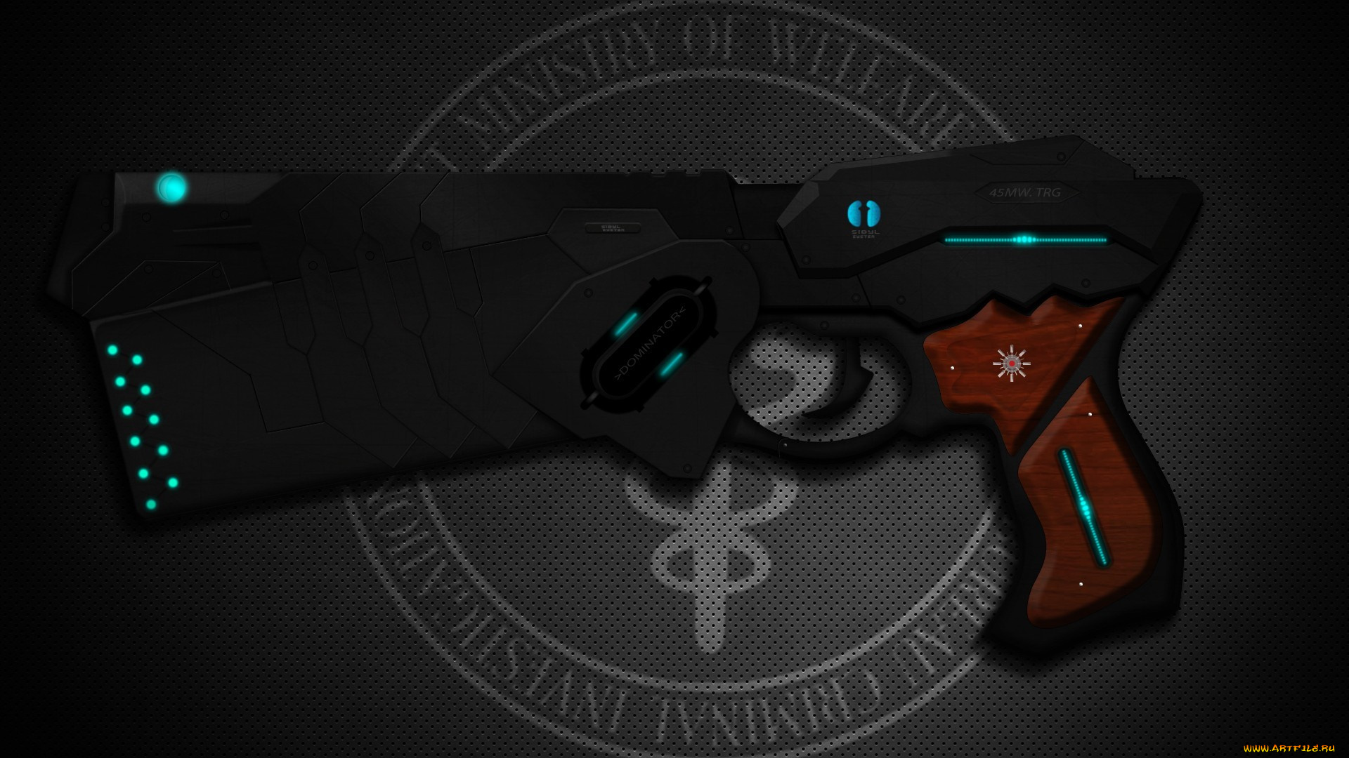 аниме, psycho-pass, пистолет, оружие