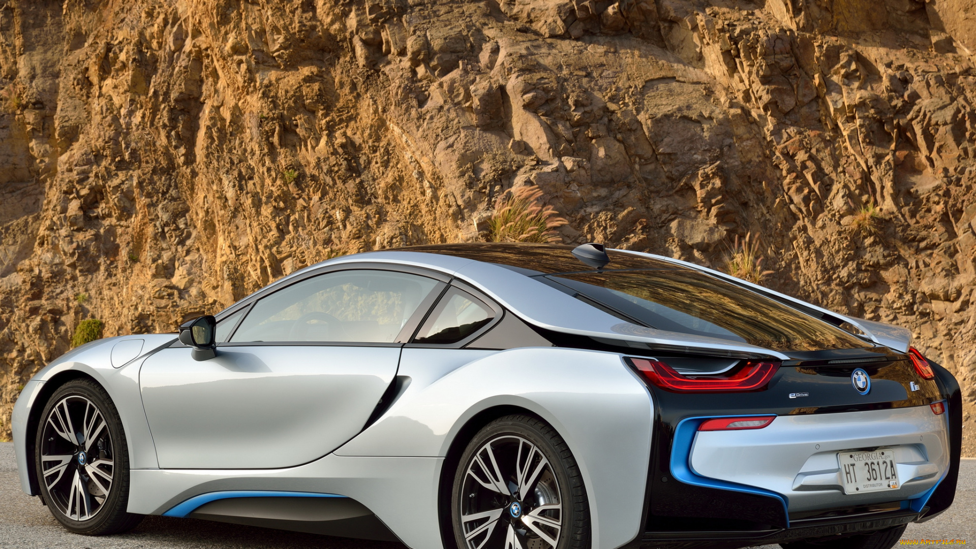 автомобили, bmw, светлый, 2013г, i8