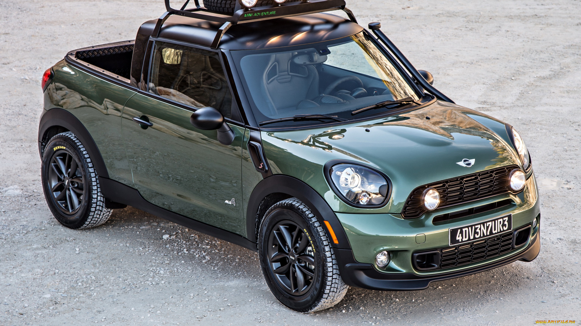 автомобили, mini, paceman, adventure, r61, 2014, зеленый