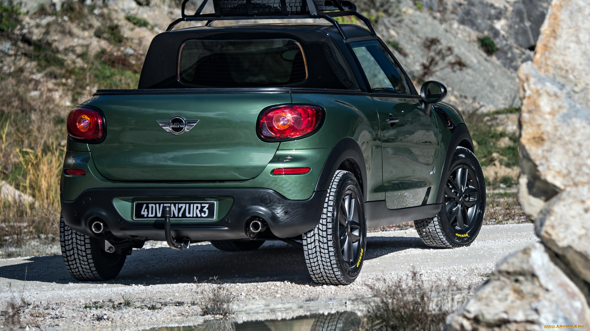 автомобили, mini, paceman, adventure, r61, 2014, зеленый