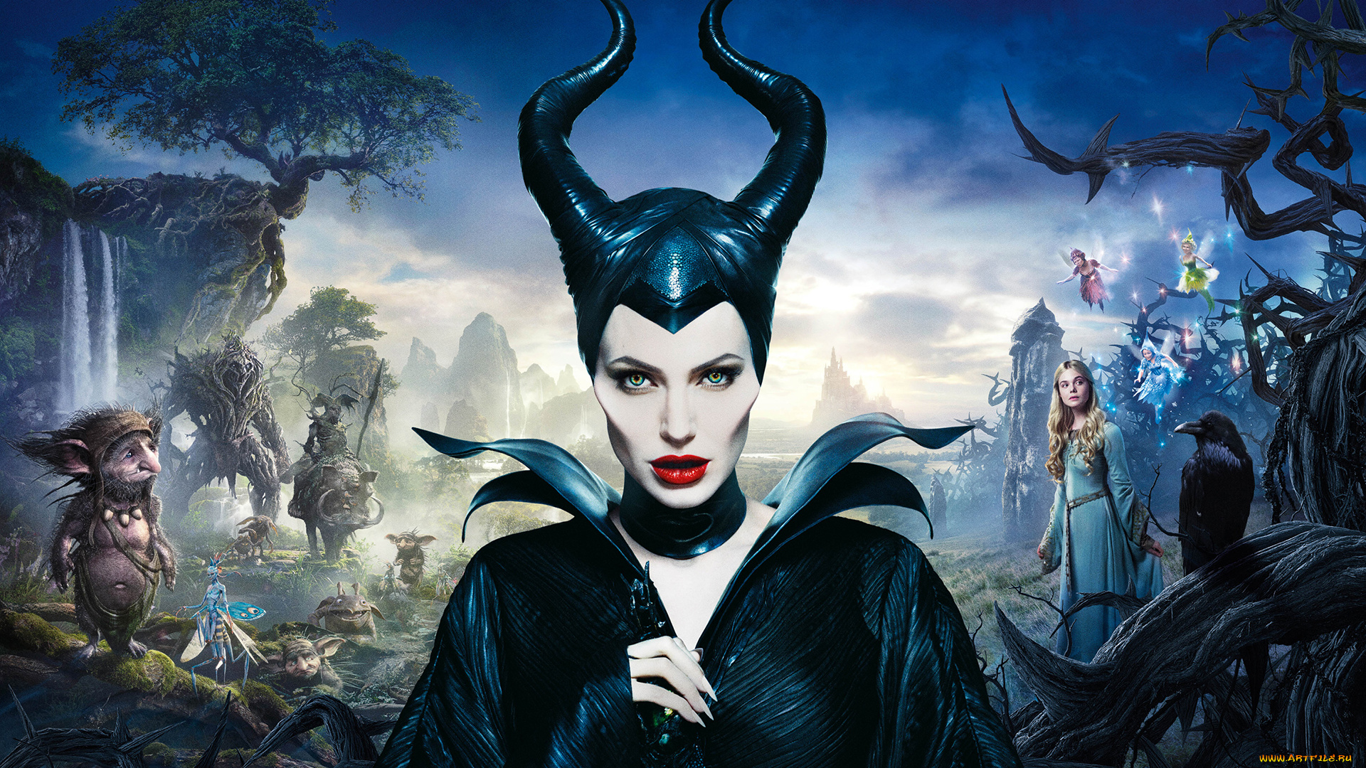 maleficent, кино, фильмы, малефисента