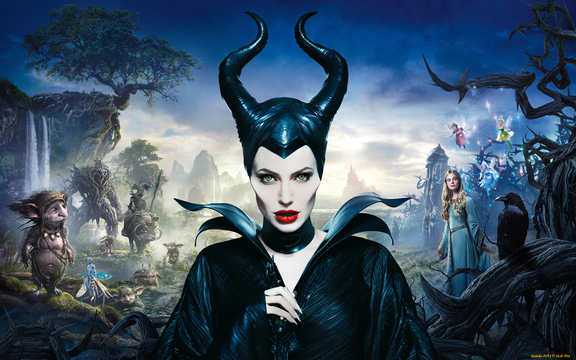 maleficent, кино, фильмы, малефисента
