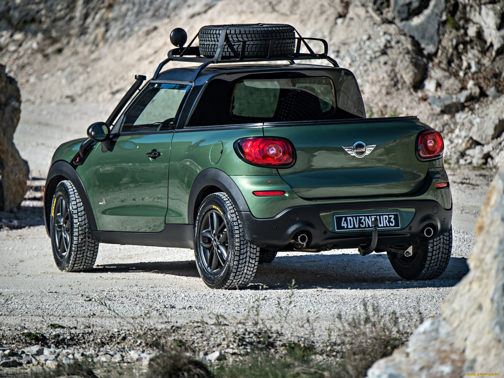 автомобили, mini, paceman, adventure, r61, 2014, зеленый