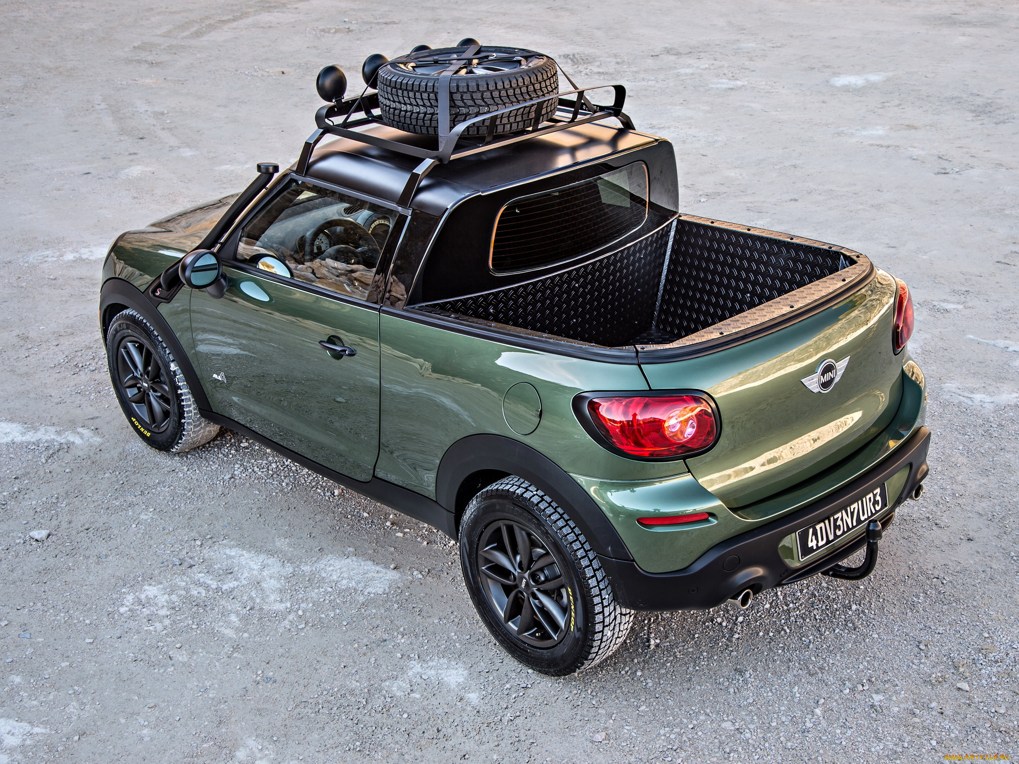 автомобили, mini, paceman, adventure, r61, 2014, зеленый