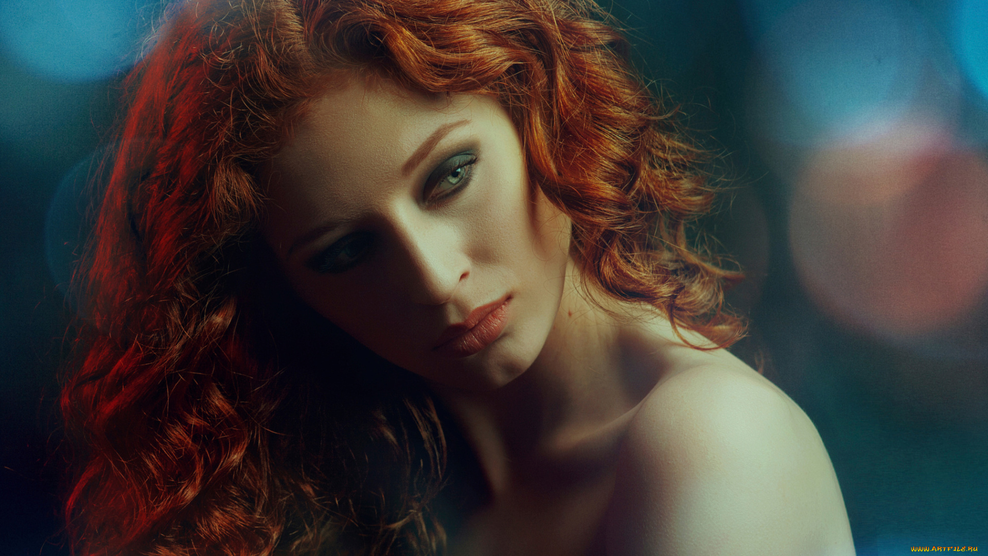 девушки, -unsort, , лица, , портреты, взгляд, макияж, alex, homin, света, red, светлана