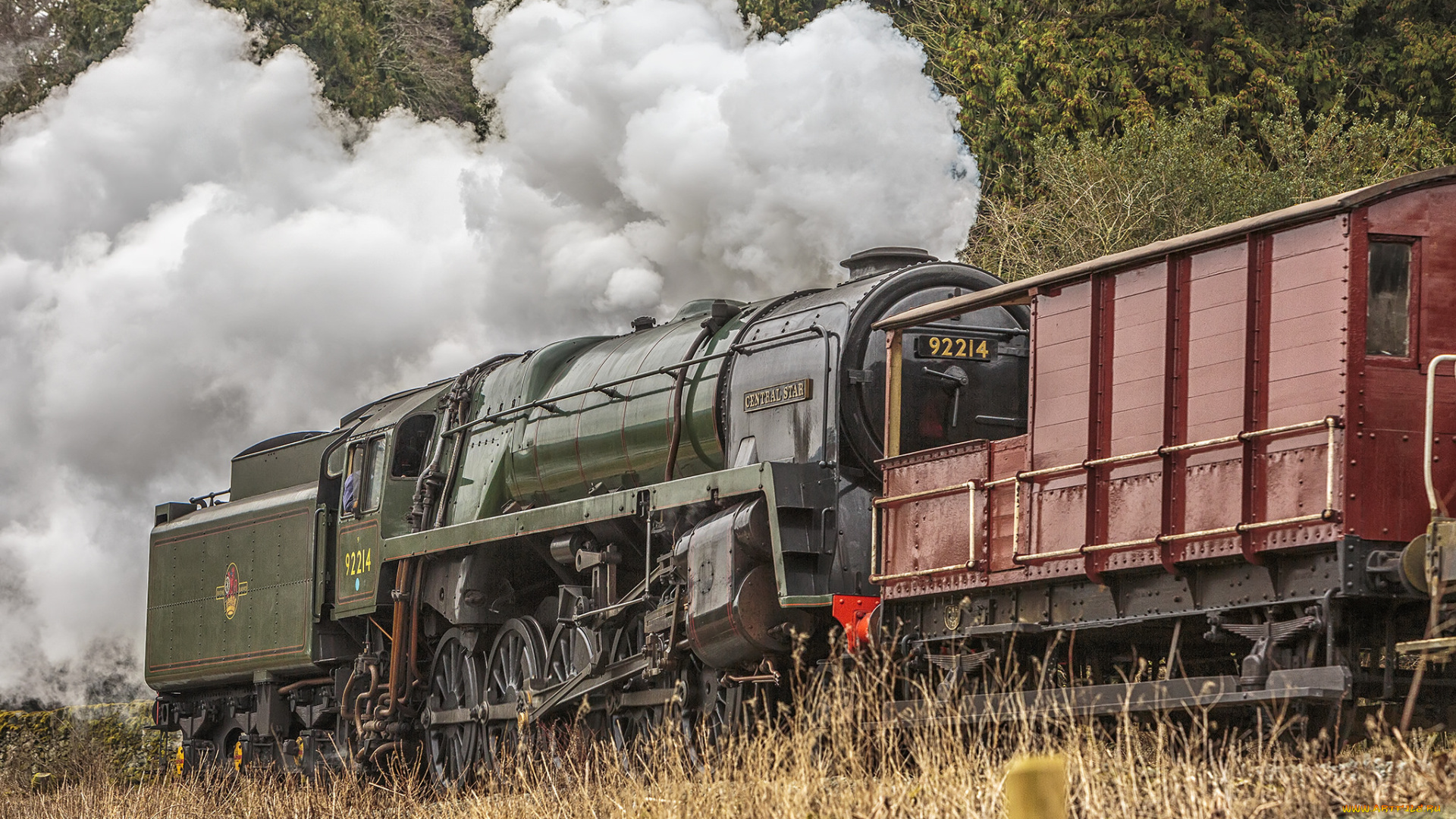 техника, паровозы, паровоз, дорога, рельсы, железная