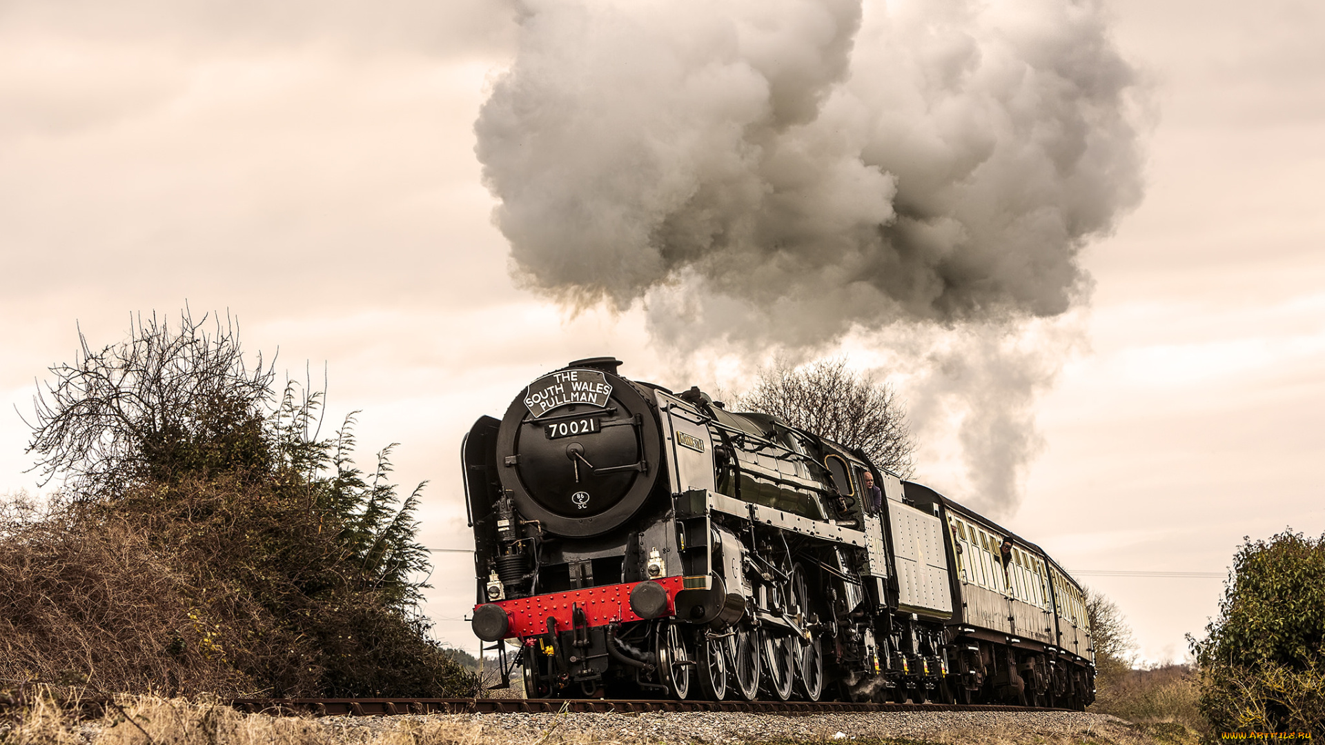 техника, паровозы, паровоз, рельсы, дорога, железная