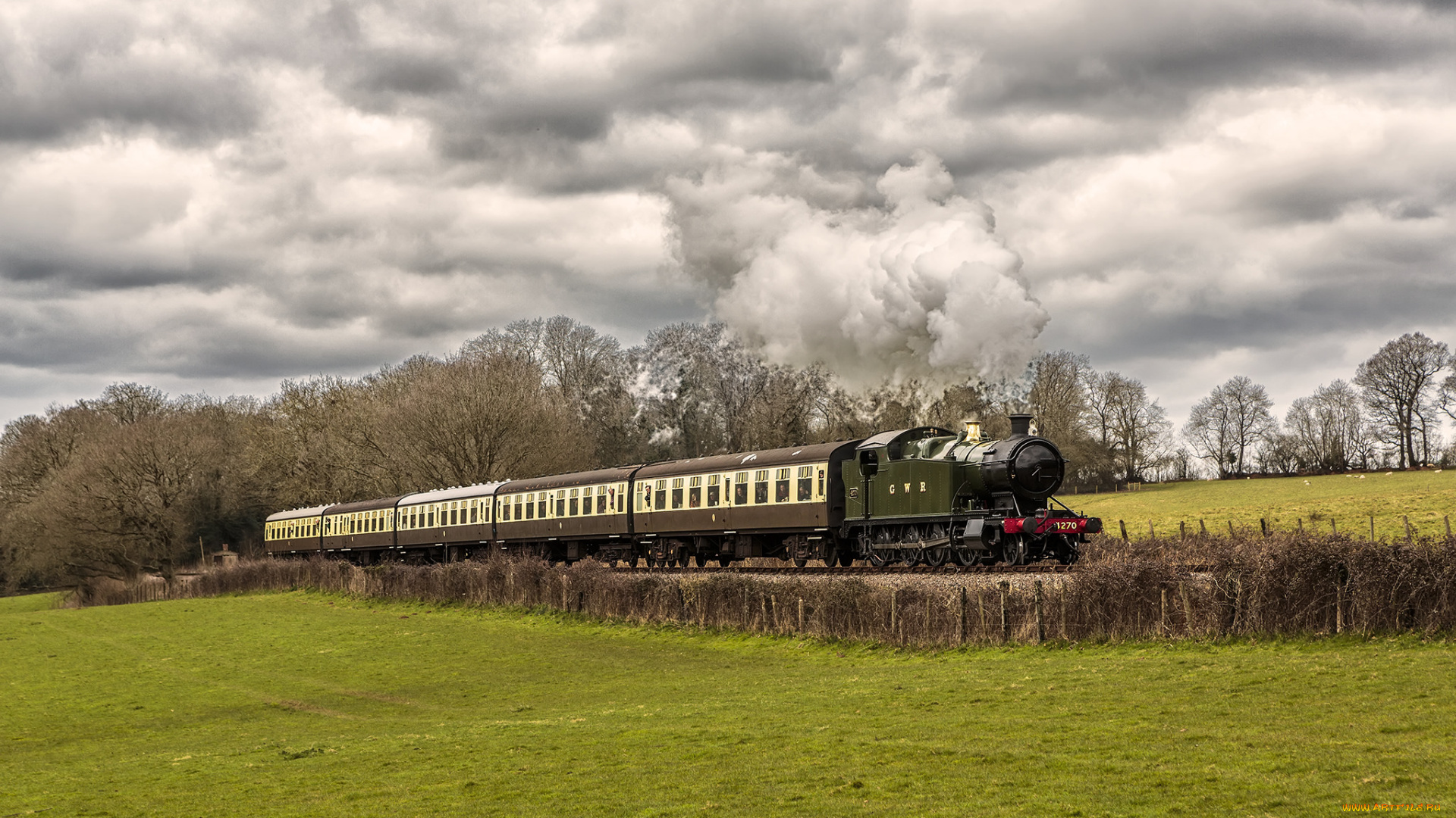 техника, паровозы, железная, паровоз, рельсы, дорога