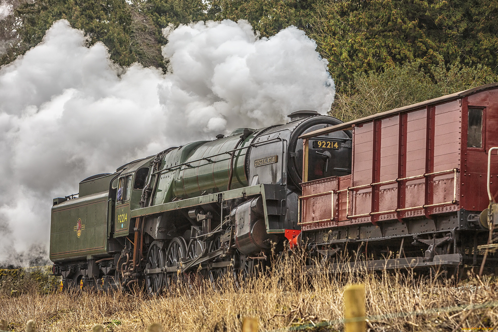 техника, паровозы, паровоз, дорога, рельсы, железная