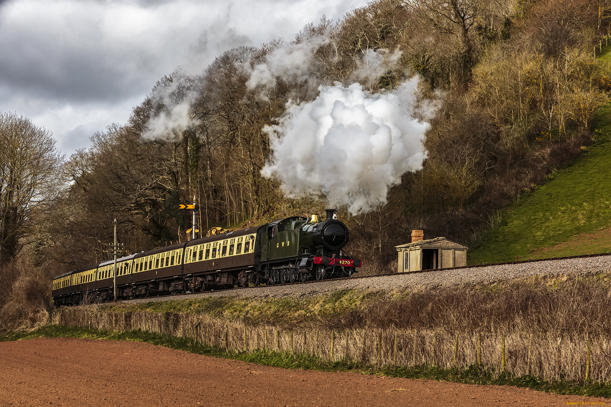 техника, паровозы, паровоз, рельсы, дорога, железная