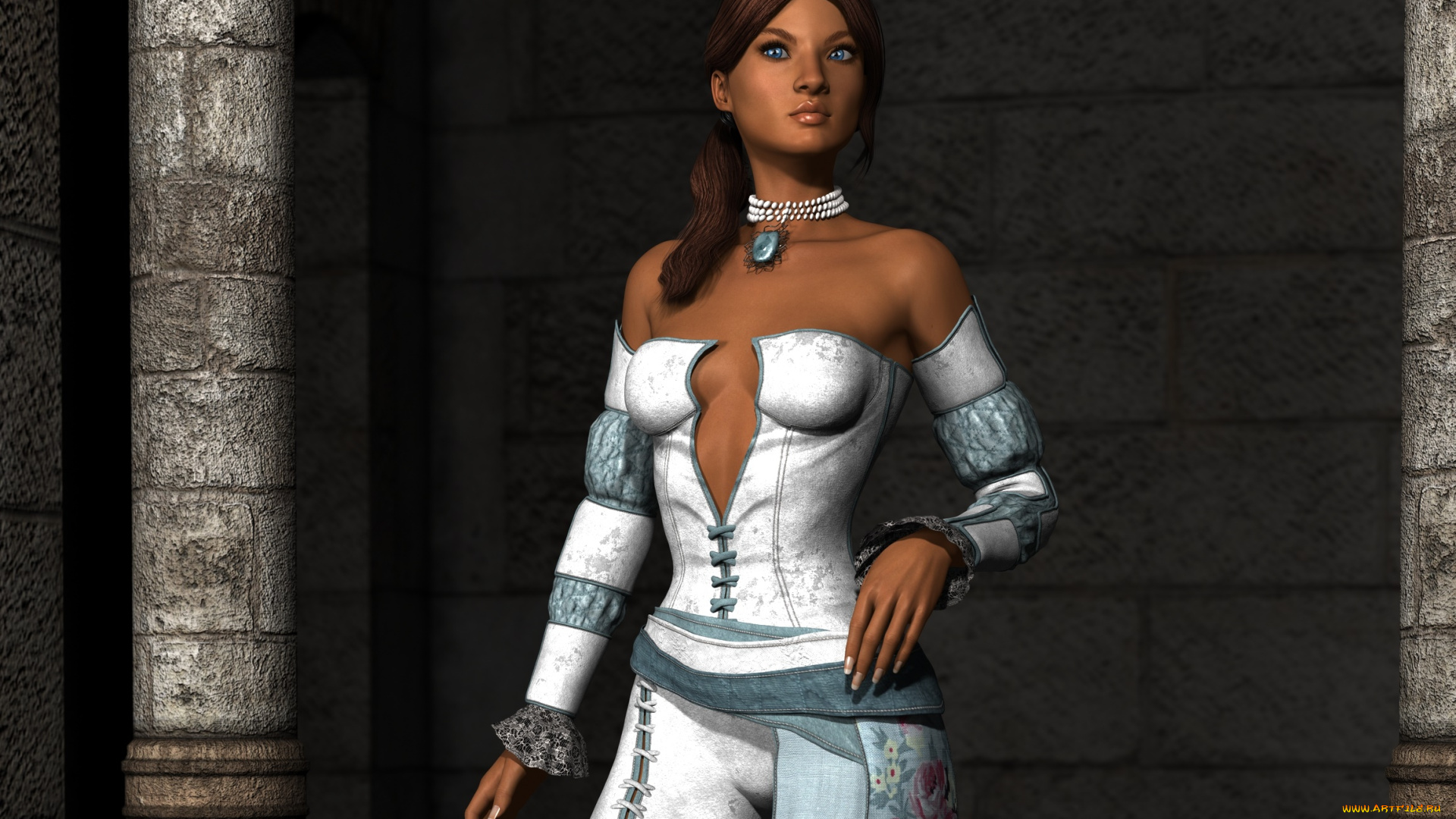 3д, графика, люди, , people, взгляд, девушка, фон