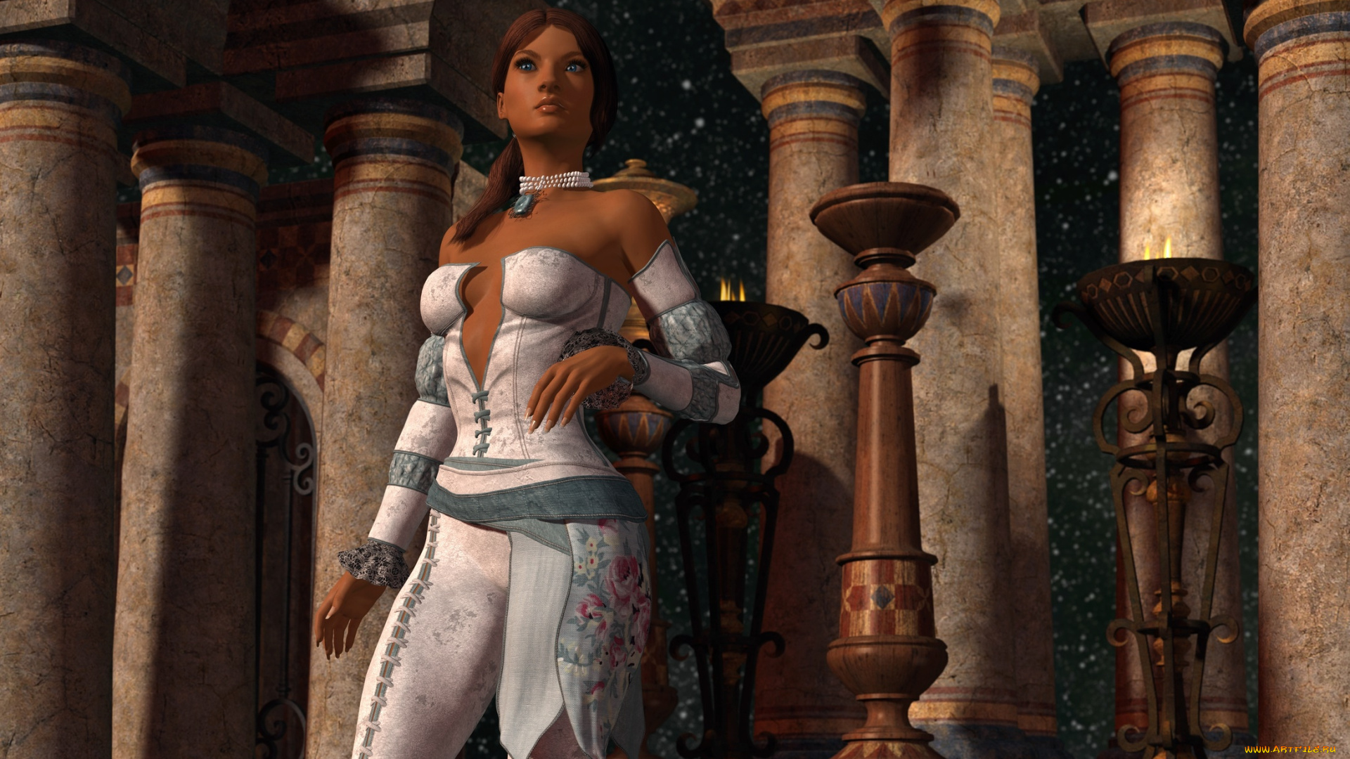 3д, графика, люди, , people, взгляд, девушка, фон