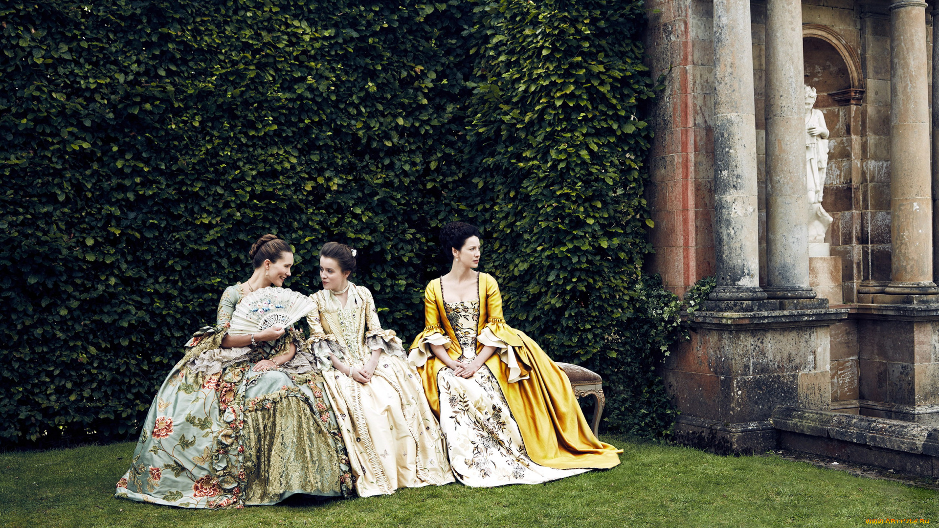 кино, фильмы, outlander, , сериал, старинные, платья