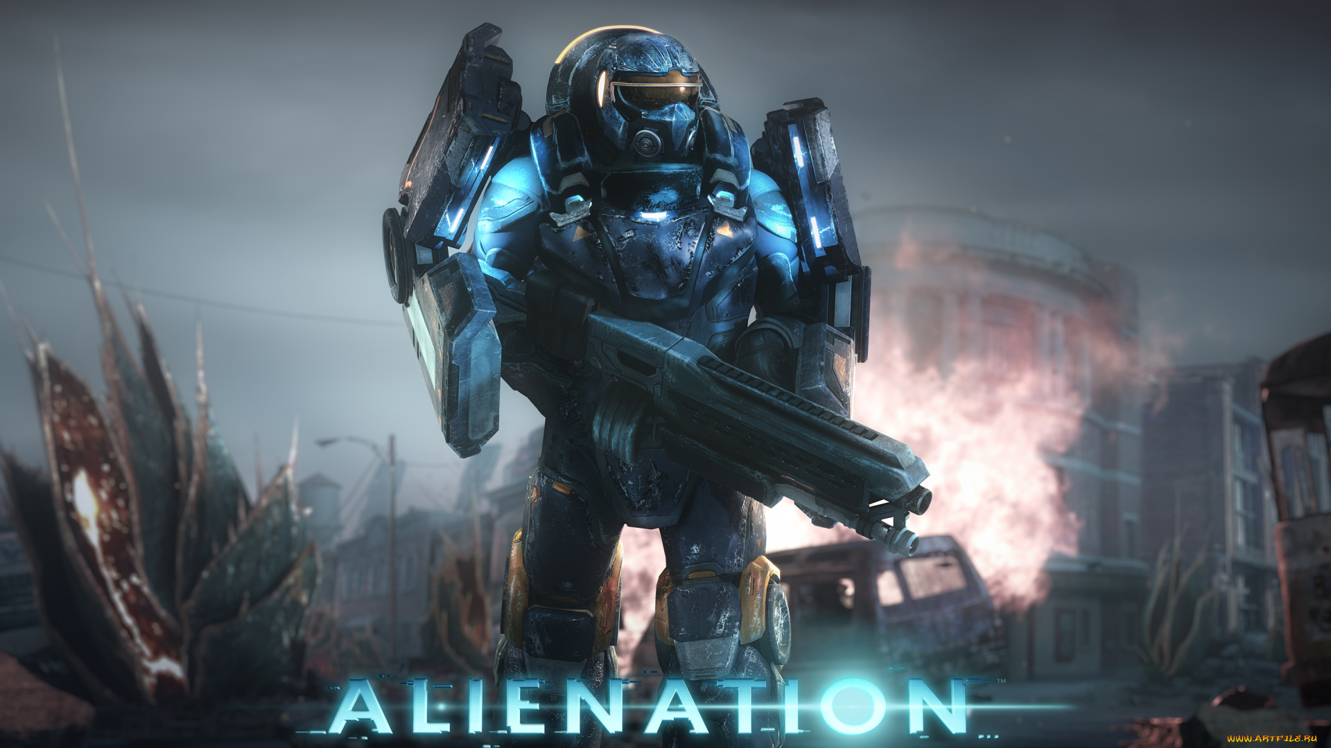 видео, игры, alienation