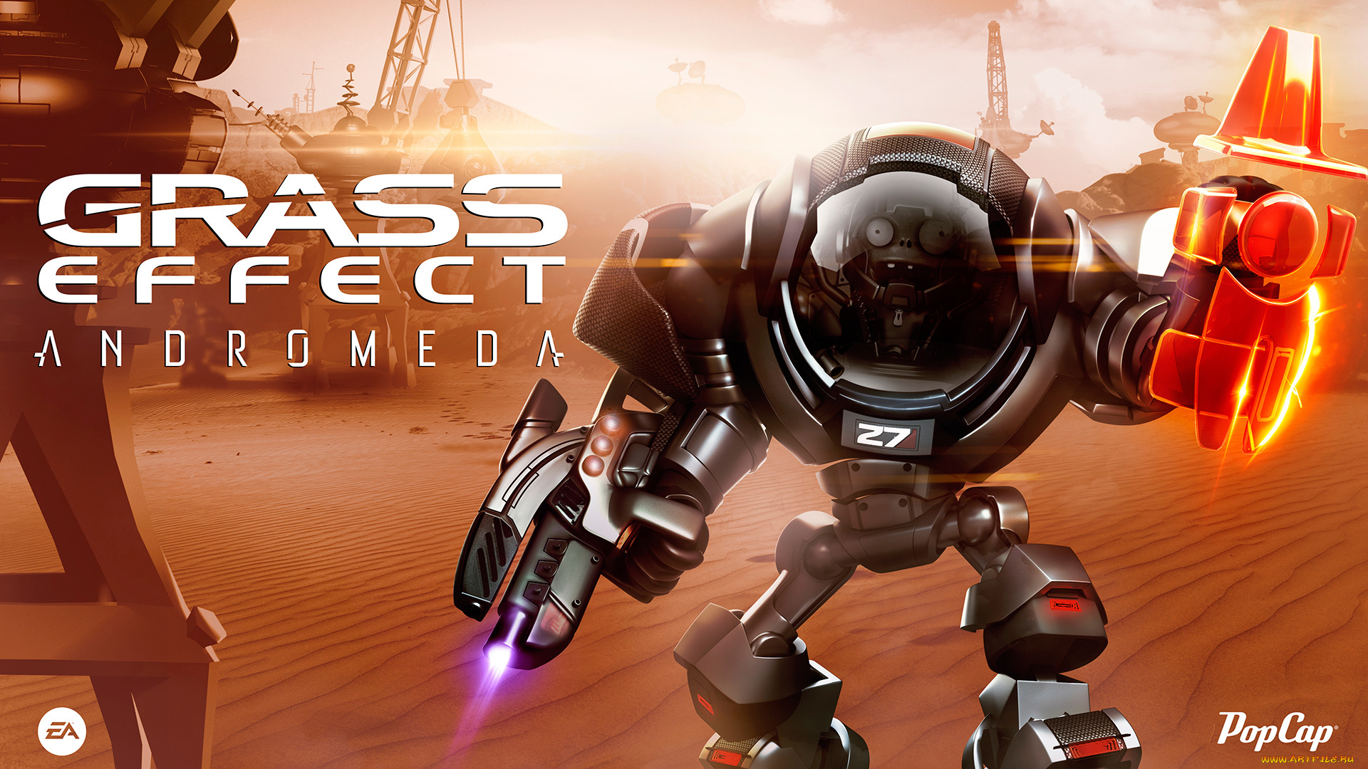 видео, игры, plants, vs, , zombies, , garden, warfare, 2, plants, vs, zombies, garden, warfare, 2, grass, effect