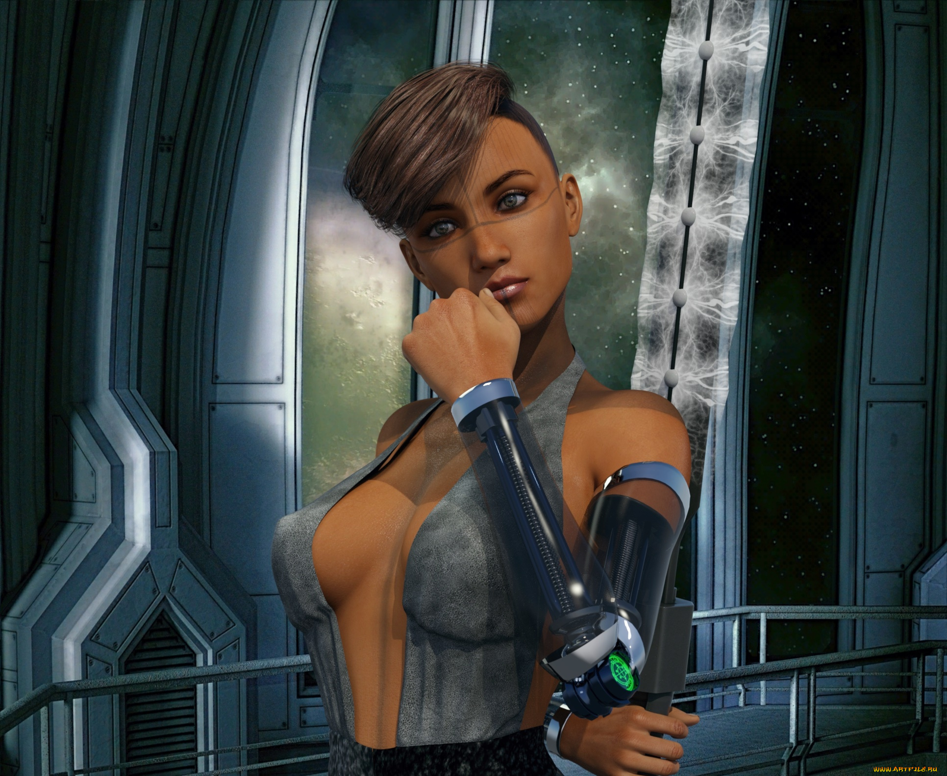 3д, графика, люди, , people, фон, взгляд, девушка