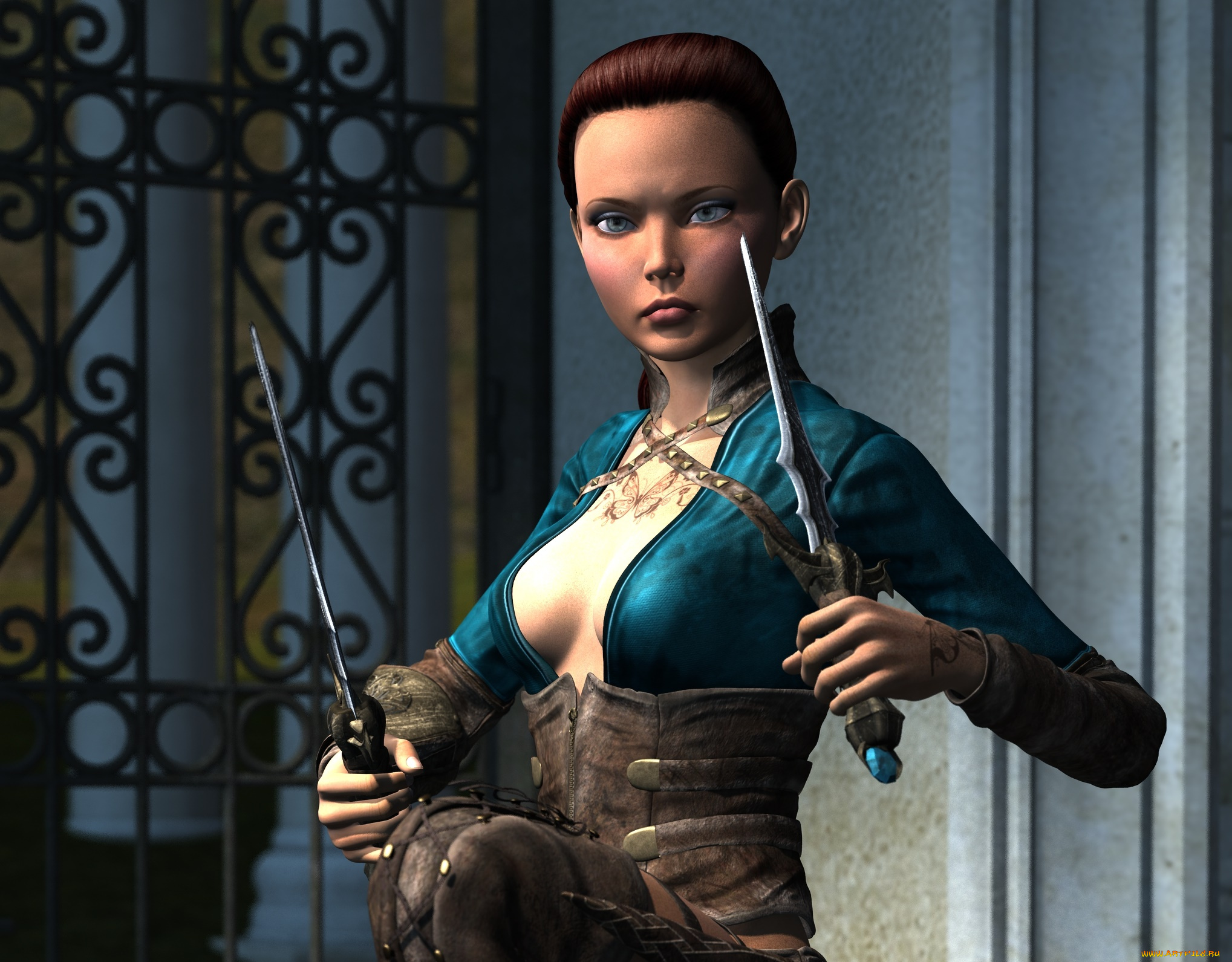 3д, графика, люди, , people, взгляд, девушка, фон