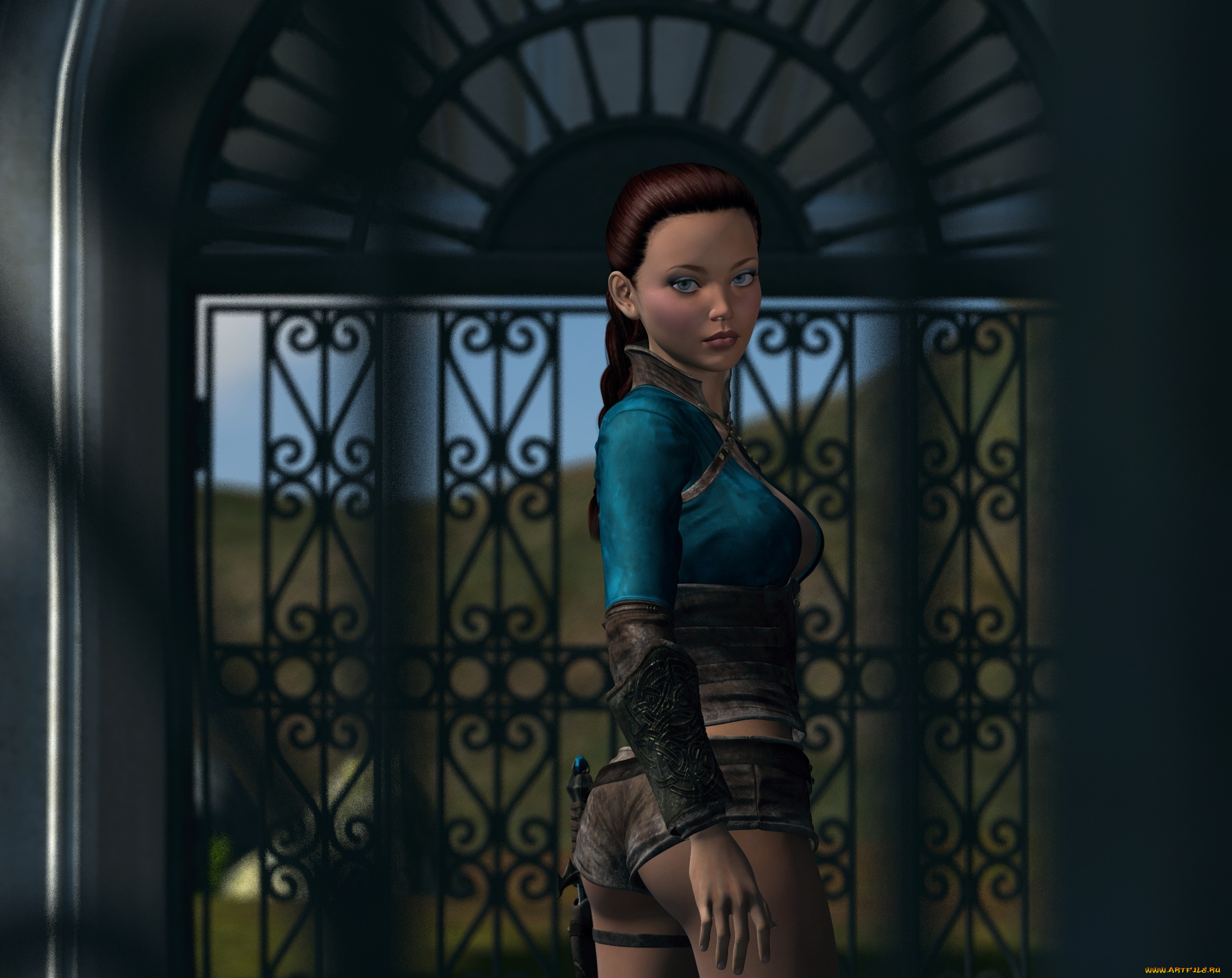 3д, графика, люди, , people, девушка, фон, взгляд