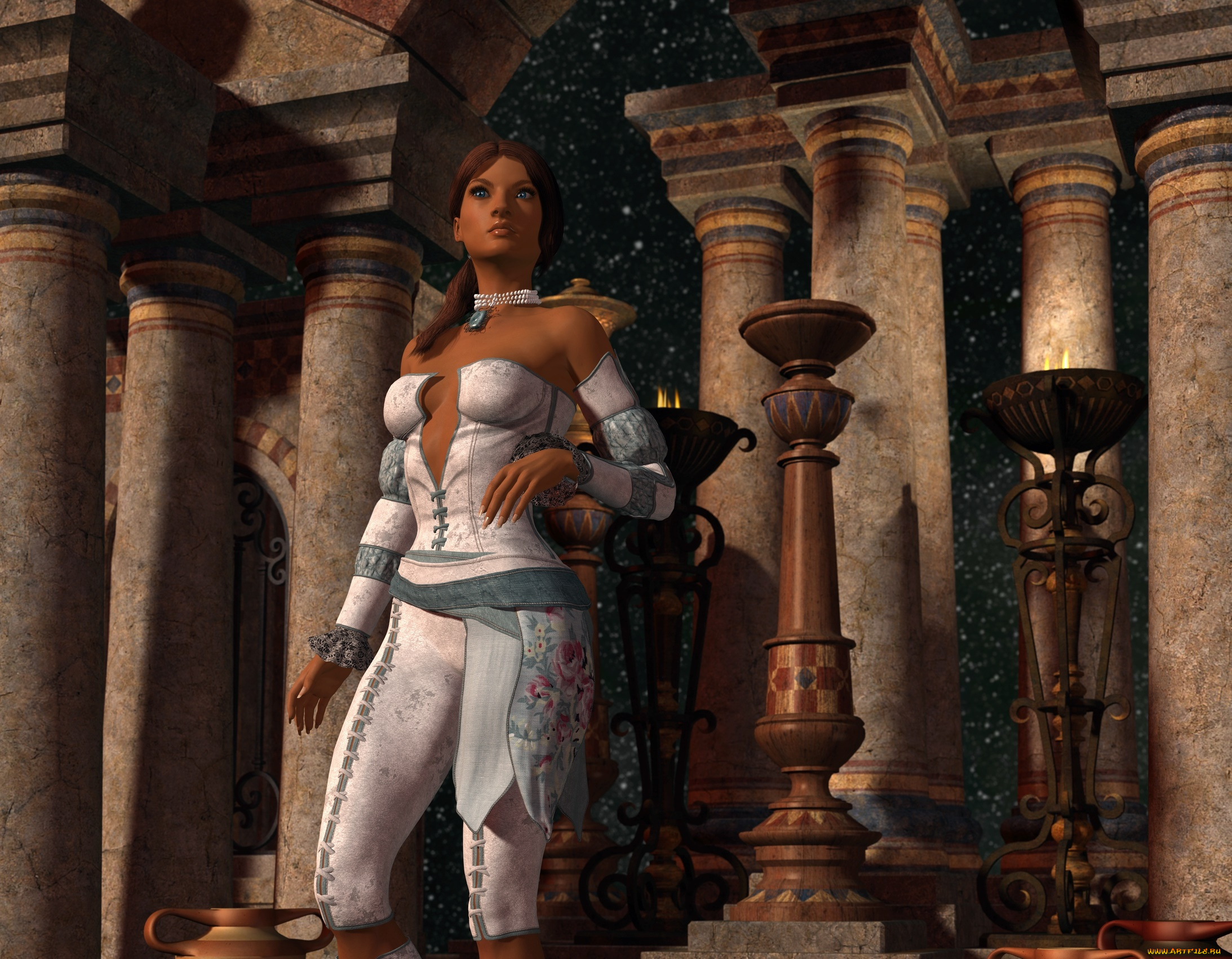 3д, графика, люди, , people, взгляд, девушка, фон