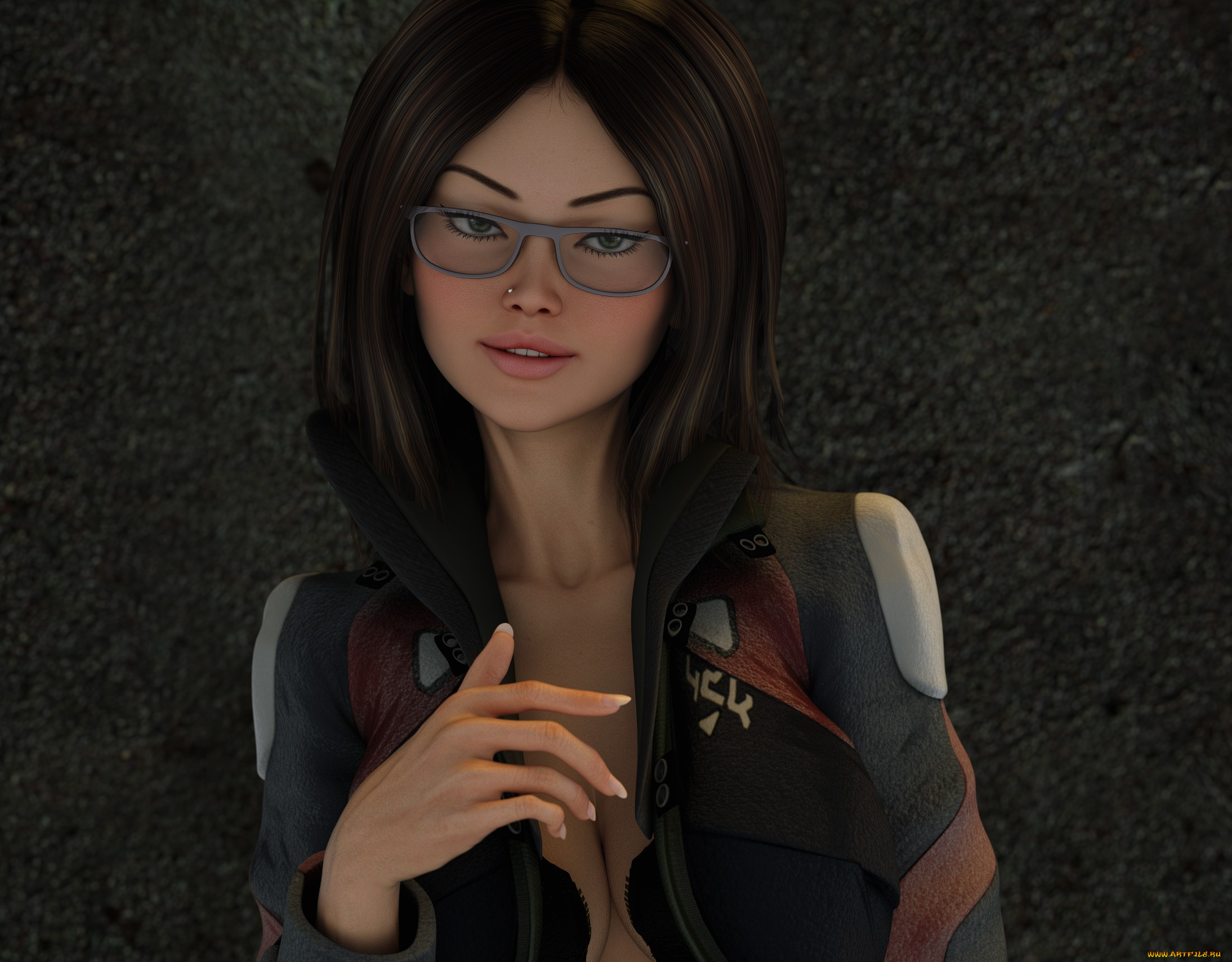 3д, графика, люди, , people, фон, взгляд, девушка