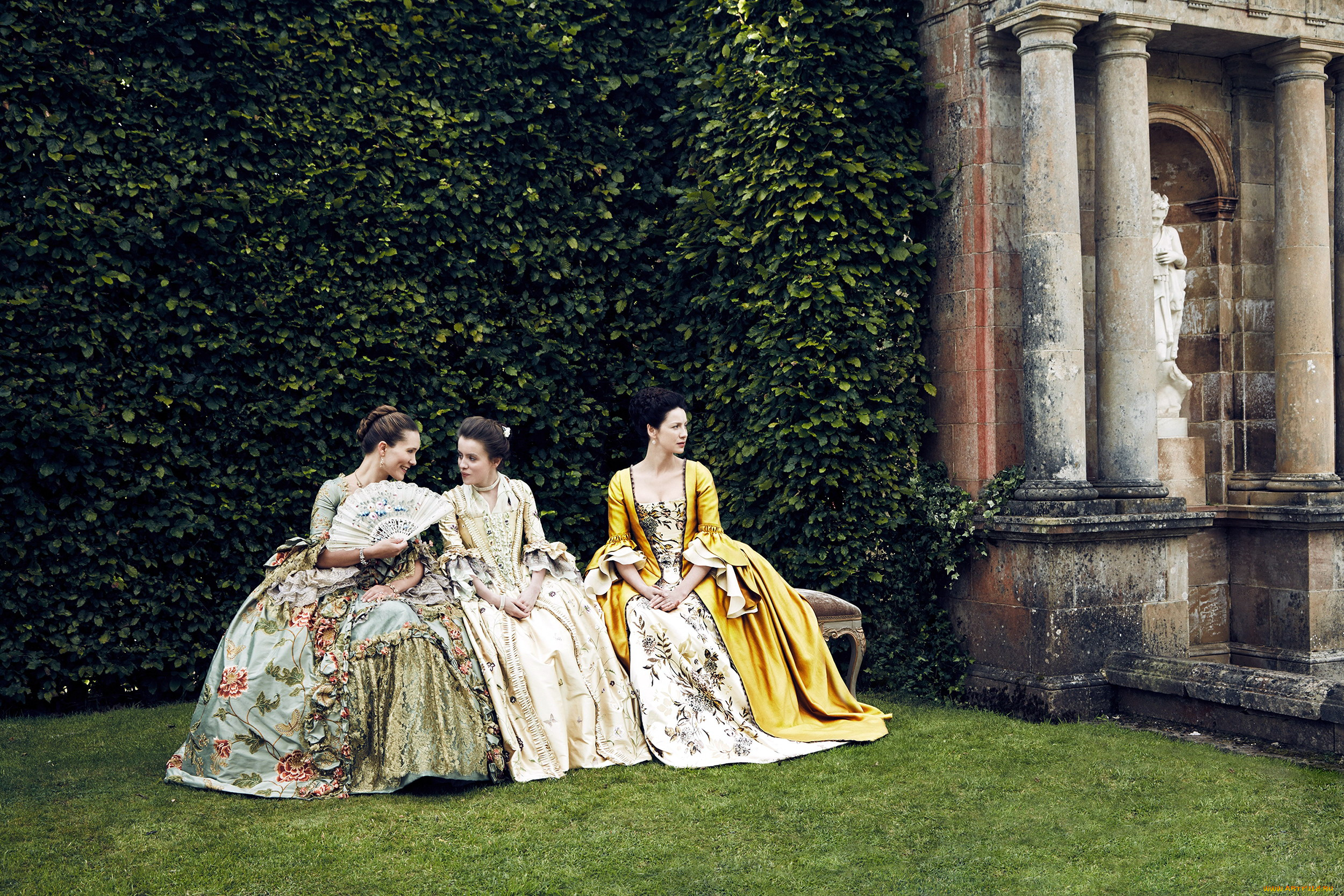 кино, фильмы, outlander, , сериал, старинные, платья