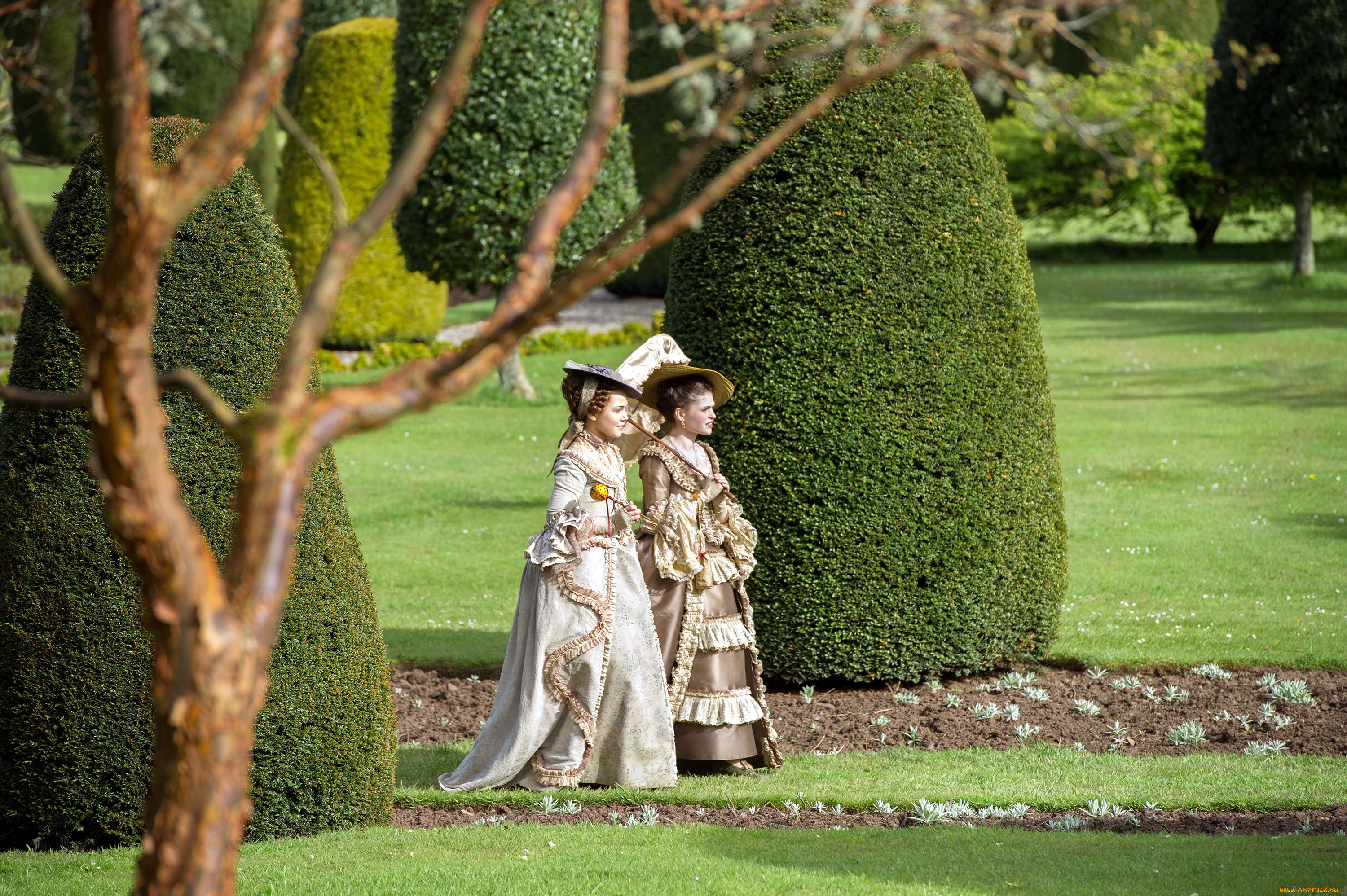 кино, фильмы, outlander, , сериал, дамы, прогулка