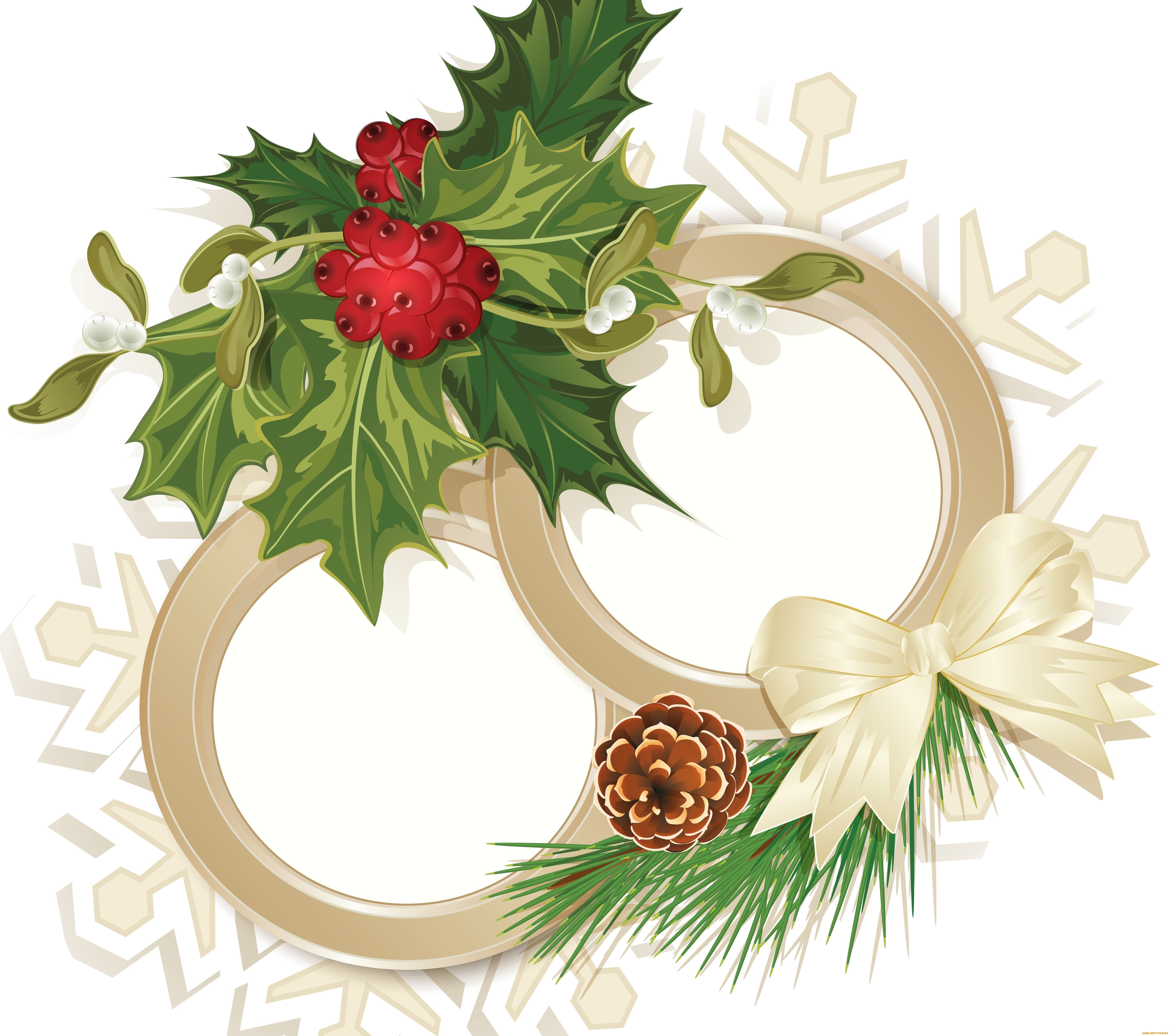 векторная, графика, другое, , other, кольца, бантик, шишка