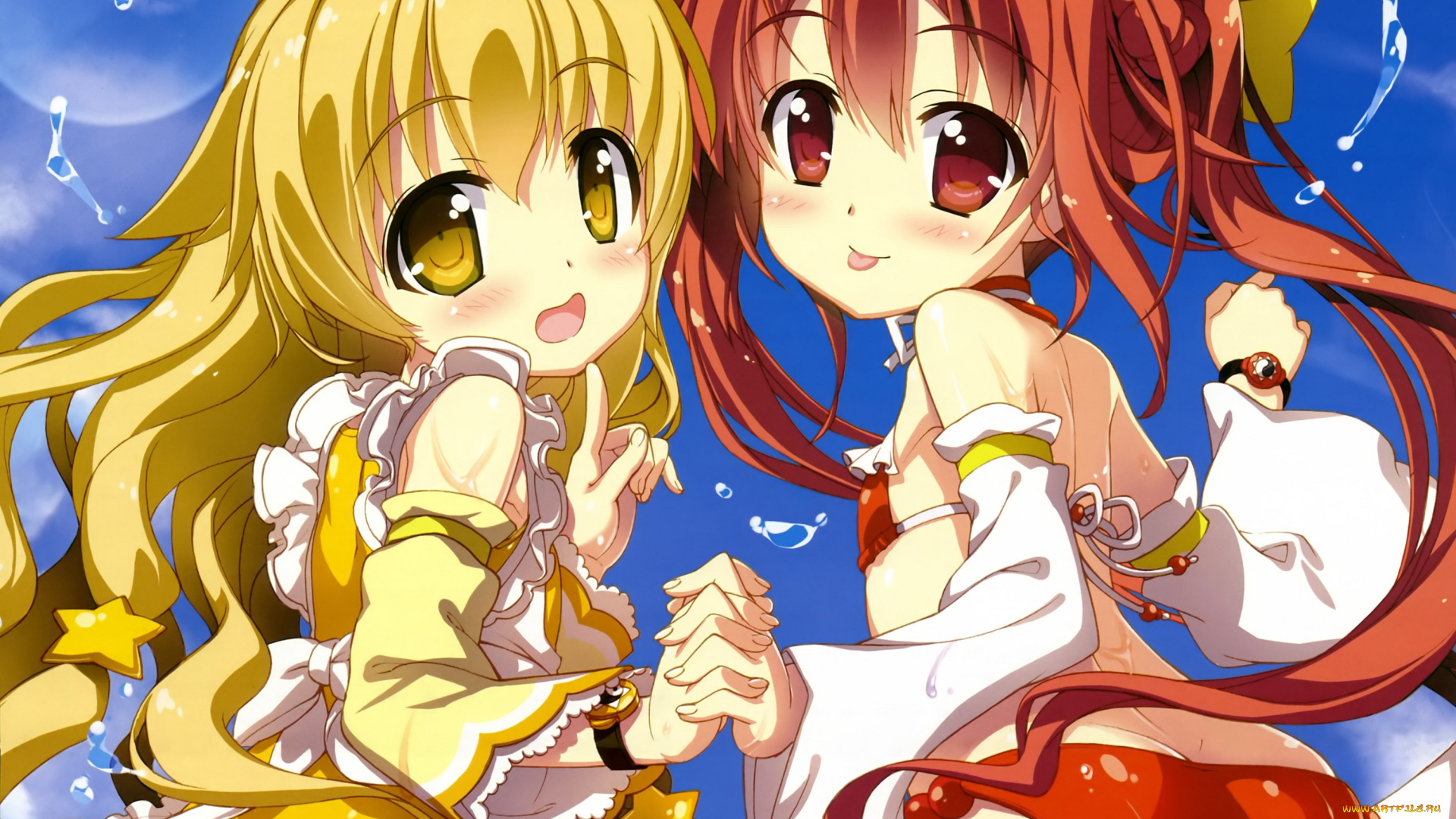 аниме, black, bullet, девочки