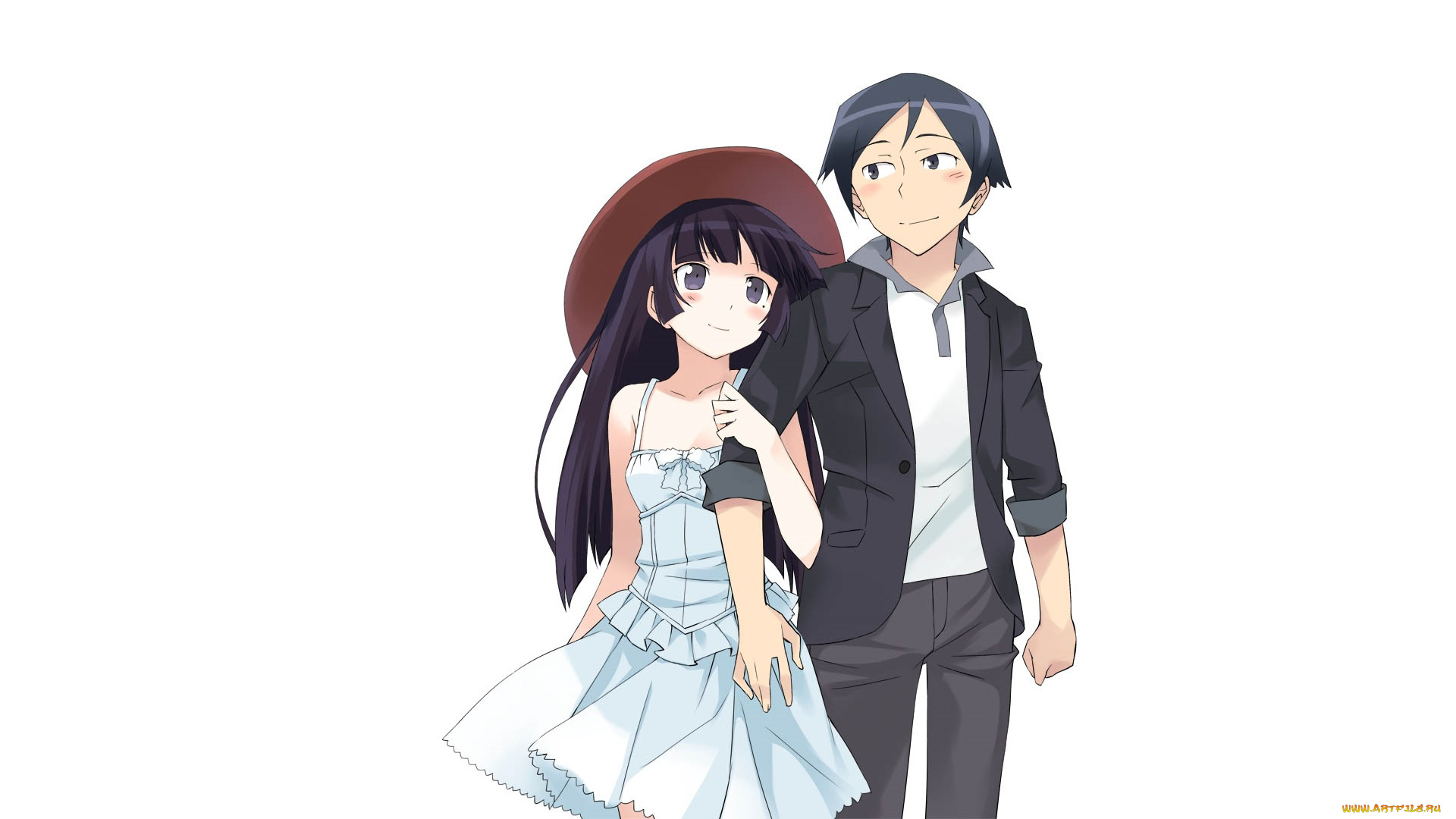 аниме, oreimo, двое