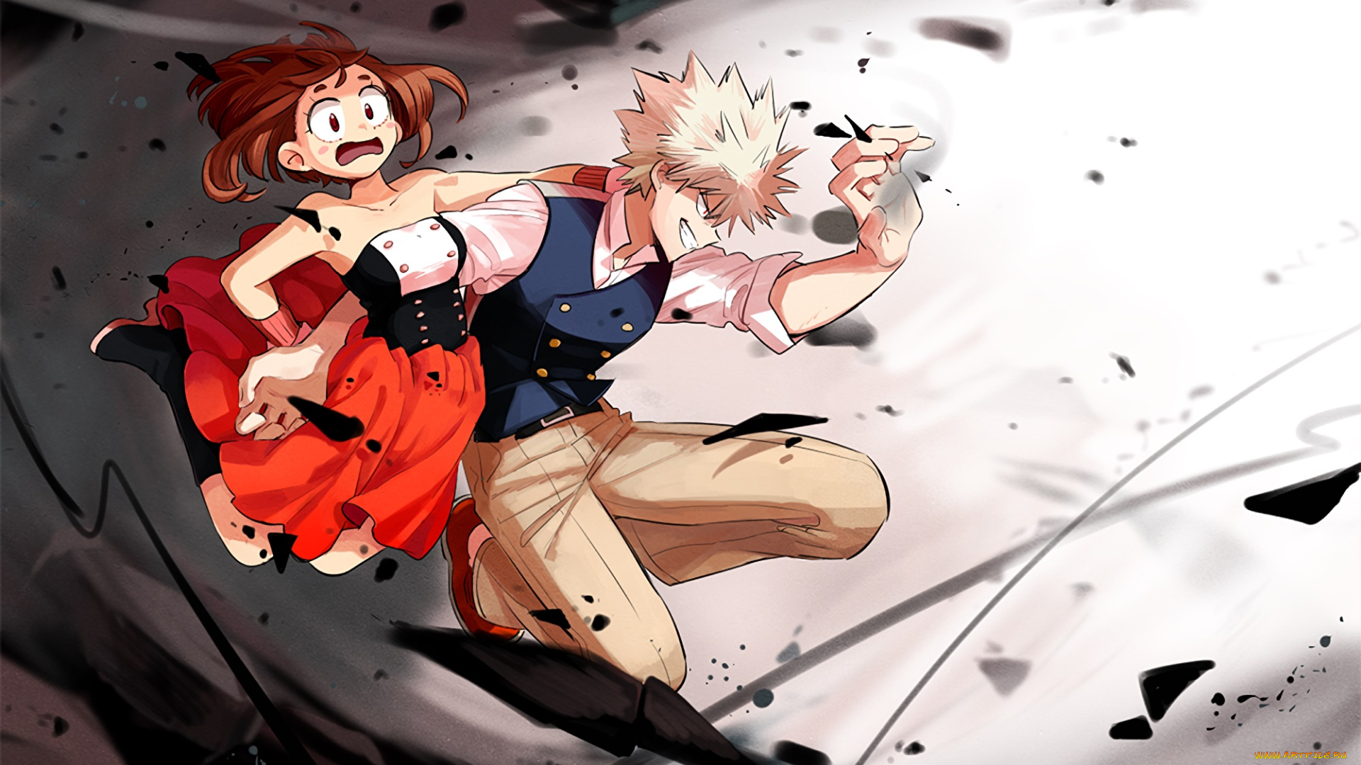 аниме, unknown, , другое, фон, парень, взгляд