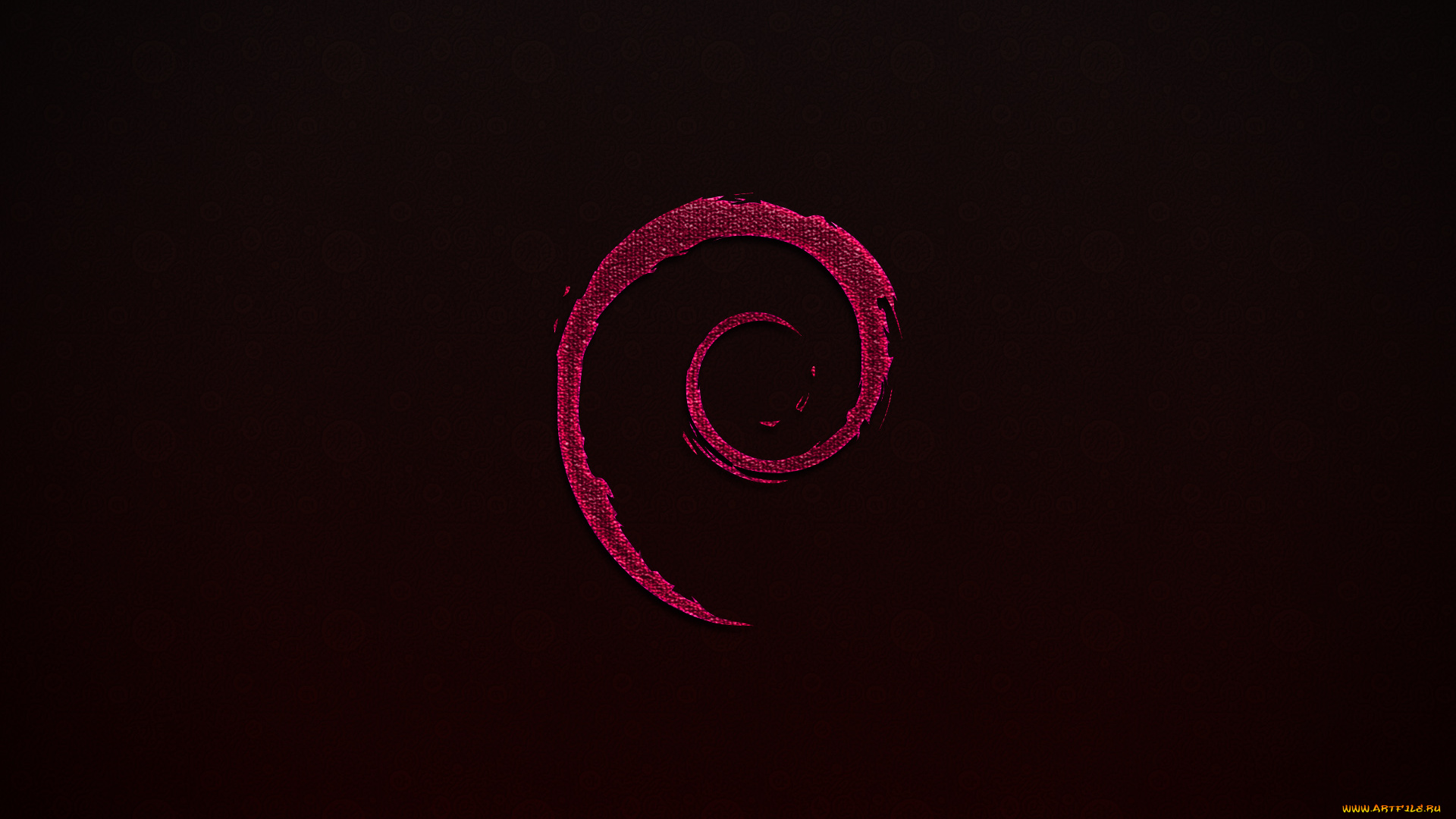 компьютеры, debian, логотип, фон