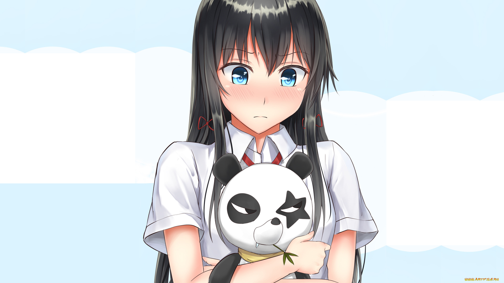 my, teen, romantic, comedy, snafu, аниме, oregairu, девушка, взгляд, фон