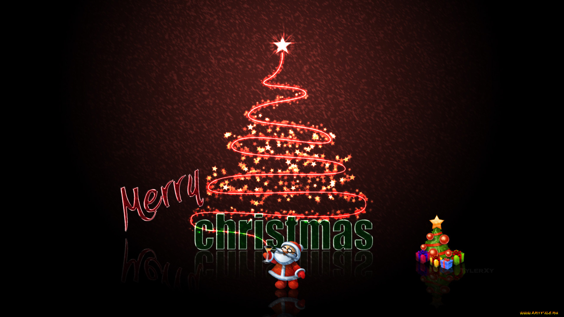 праздничные, векторная, графика, , новый, год, елка, фон