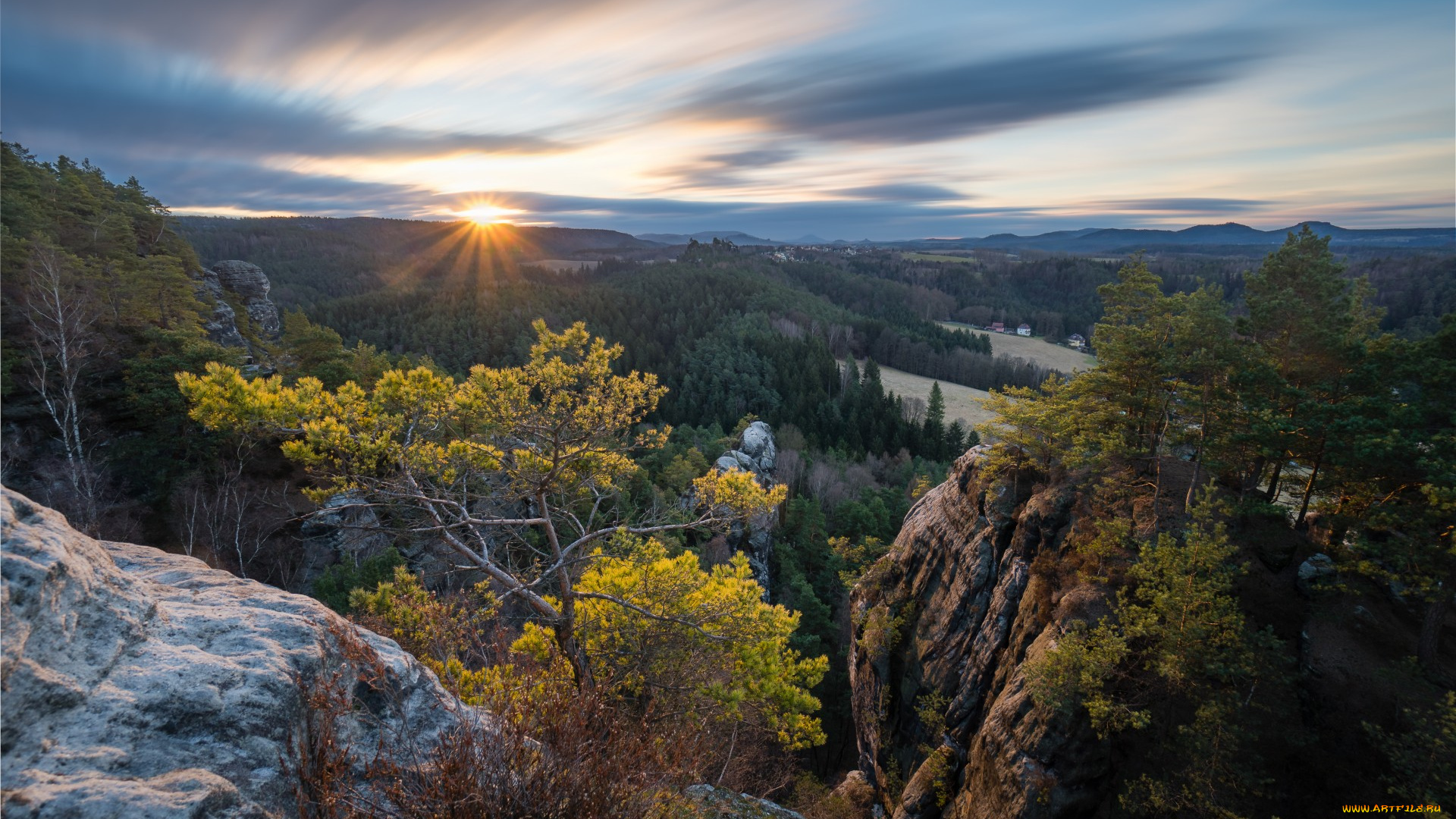 природа, горы, скалы