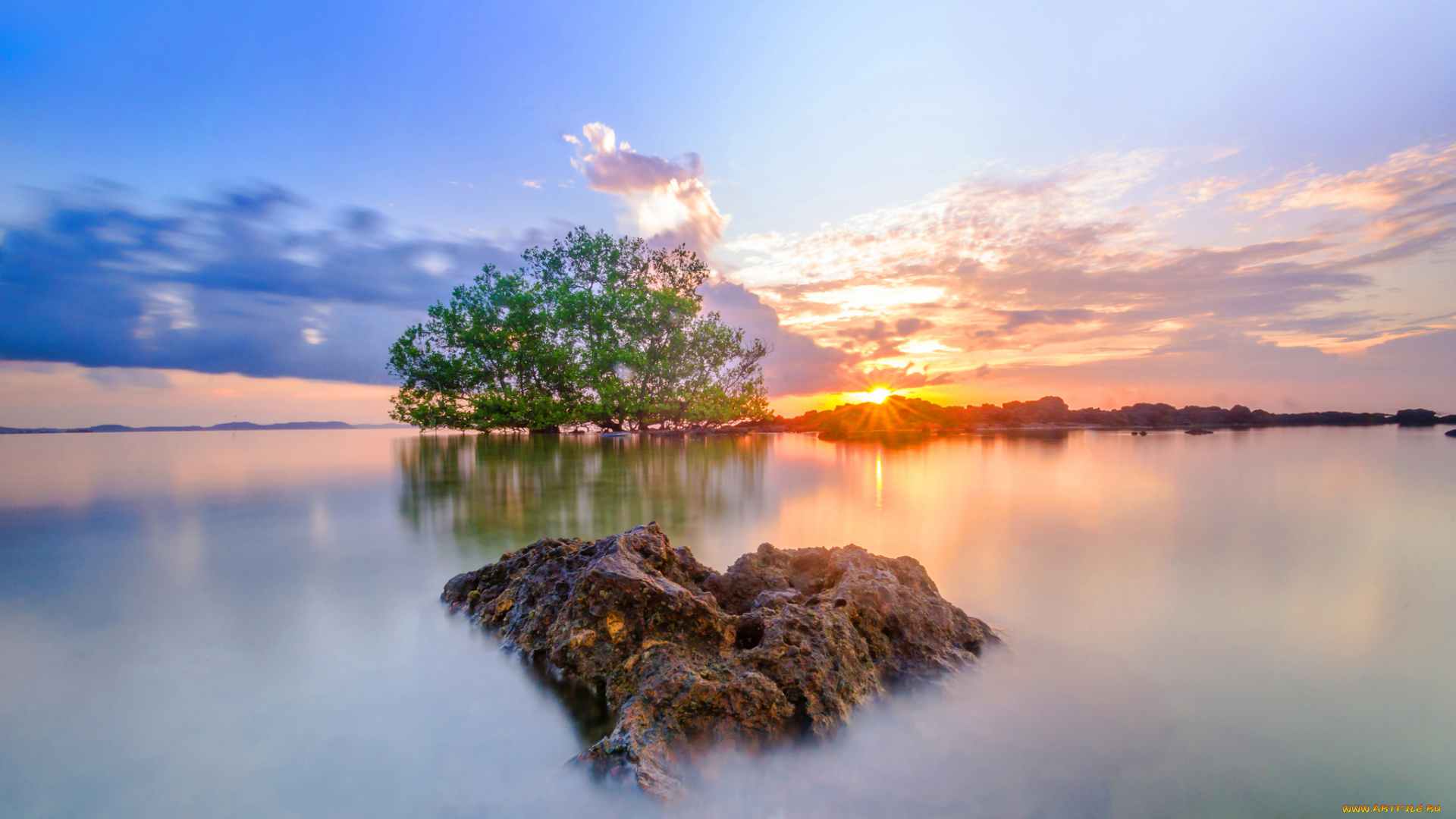 природа, восходы, закаты, рассвет