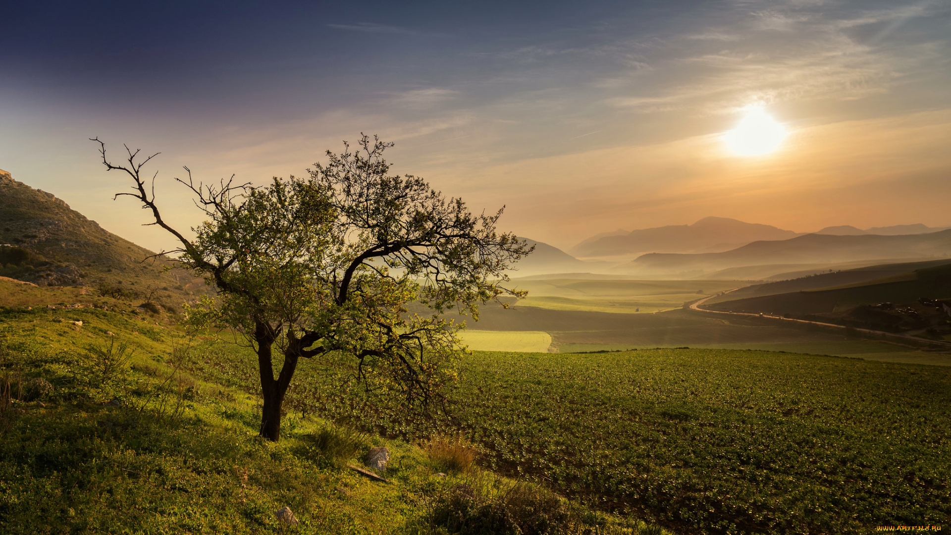 природа, восходы, закаты, рассвет