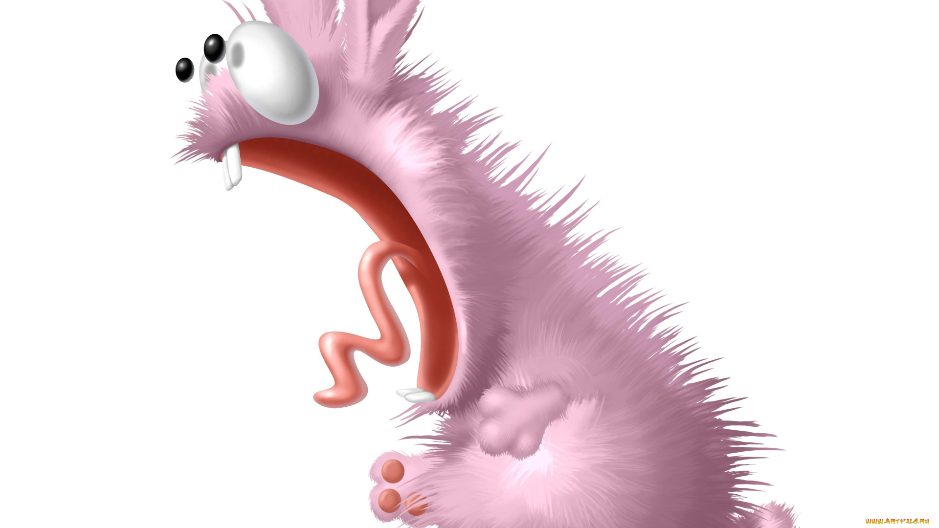 рисованное, минимализм, мышь, фон